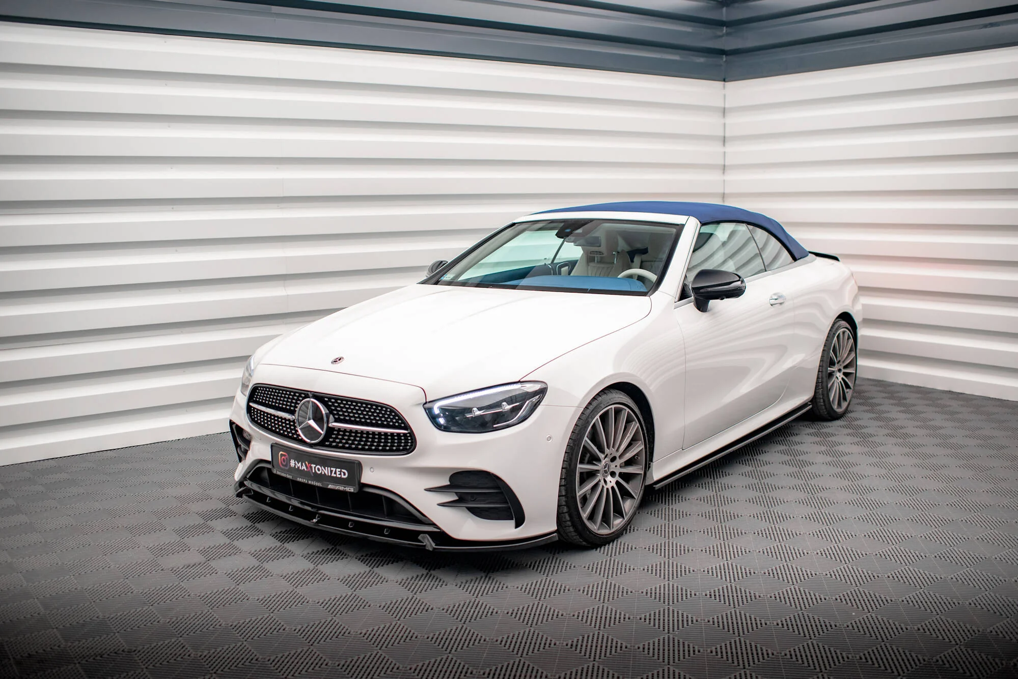 FRONT SPLITTER V.2 MERCEDES-BENZ E-CLASS W213 COUPE (C238) / CABRIOLET (A238) AMG-LINE / 53 AMG - Image 3