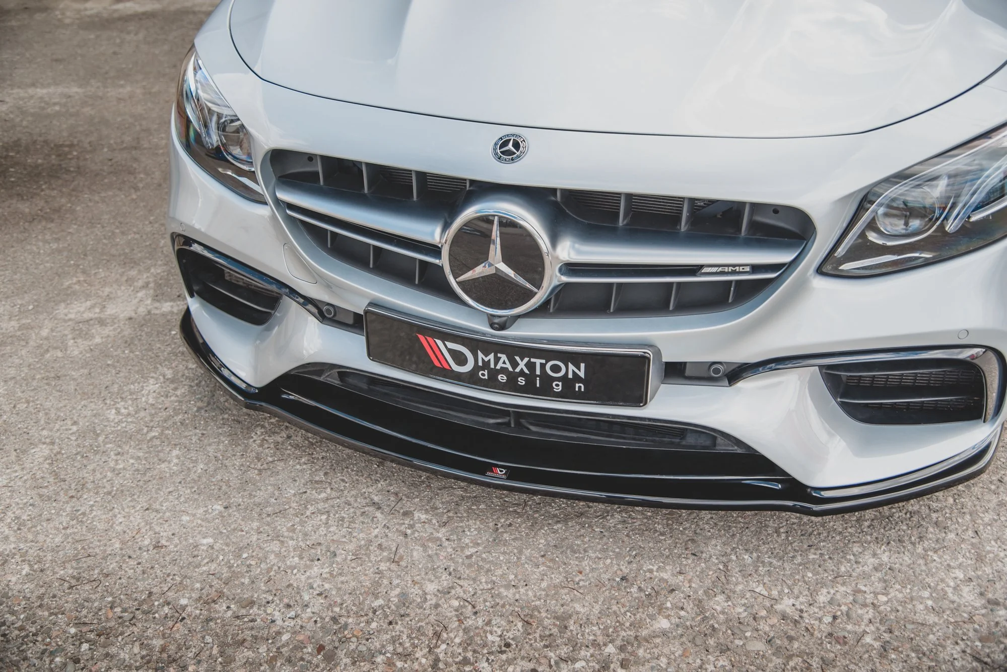 FRONT SPLITTER V.2 MERCEDES-BENZ E63 AMG ESTATE/SEDAN S213/W213 - Image 5