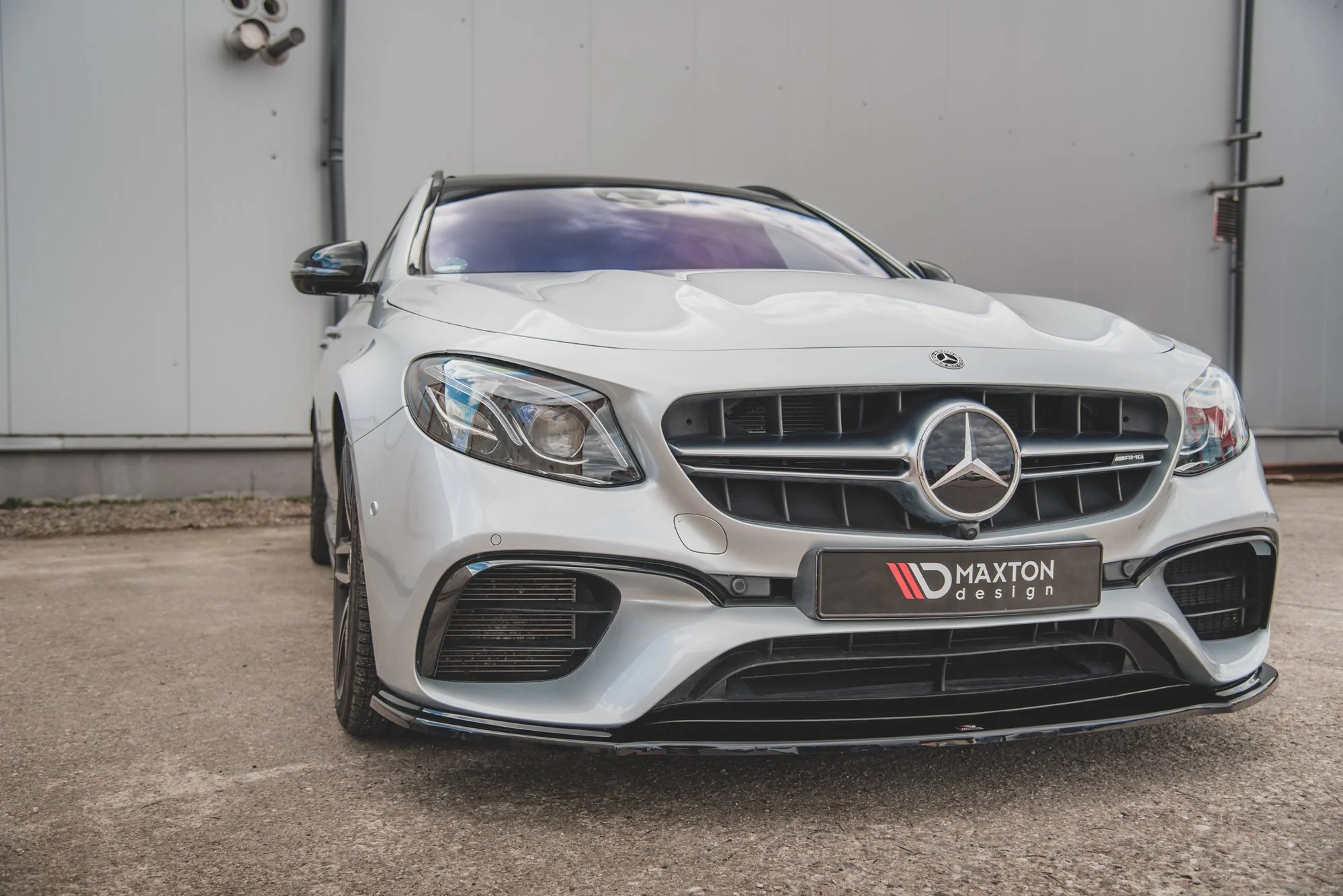 FRONT SPLITTER V.2 MERCEDES-BENZ E63 AMG ESTATE/SEDAN S213/W213 - Image 7