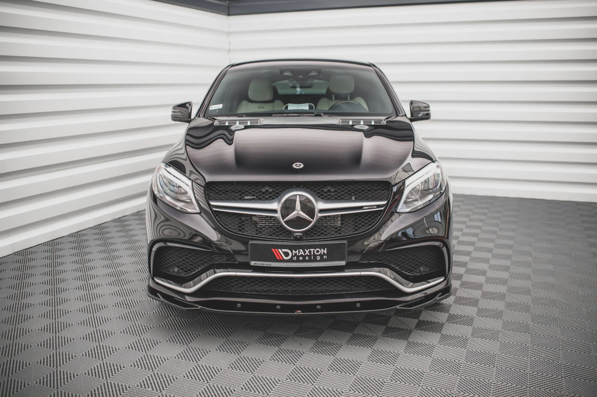 FRONT SPLITTER V.2 MERCEDES-BENZ GLE COUPE 63AMG C292 - Image 2