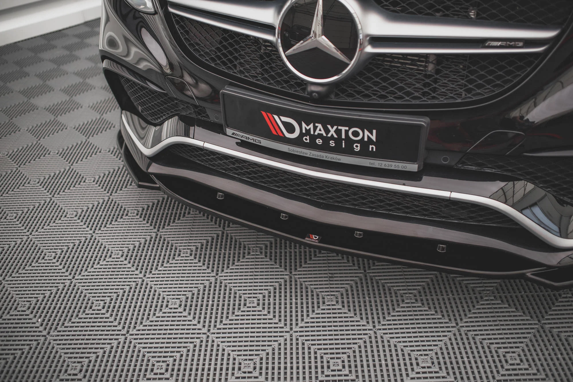 FRONT SPLITTER V.2 MERCEDES-BENZ GLE COUPE 63AMG C292 - Image 3