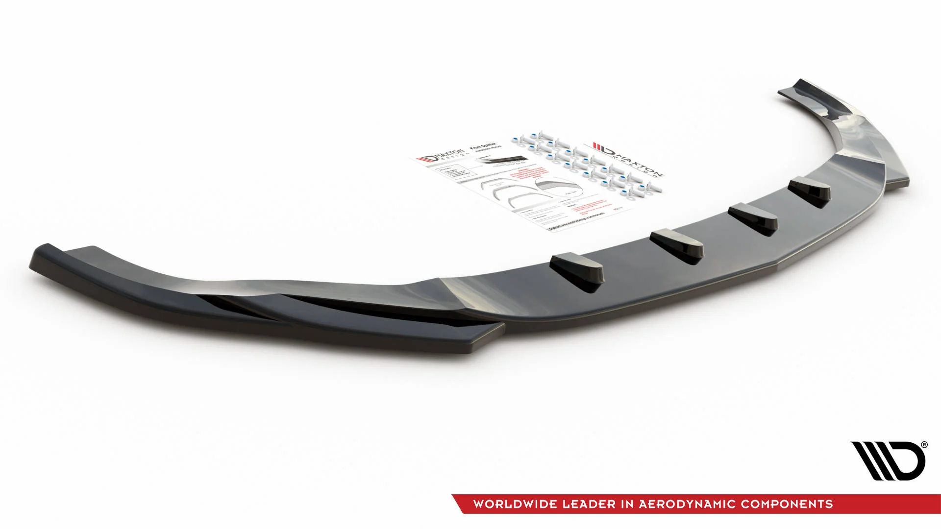 FRONT SPLITTER V.2 MERCEDES-BENZ GLE COUPE 63AMG C292 - Image 6