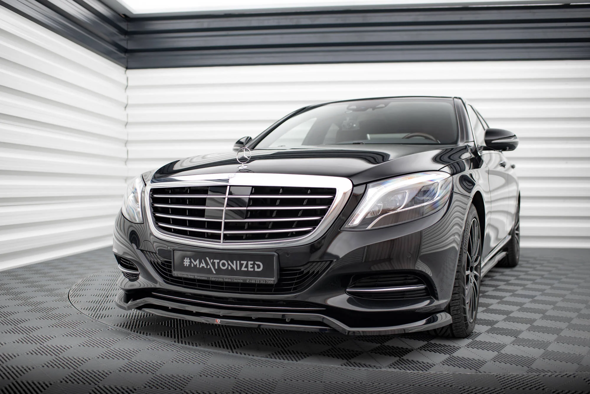 Front Splitter V.2 Mercedes-Benz S W222 - Image 3