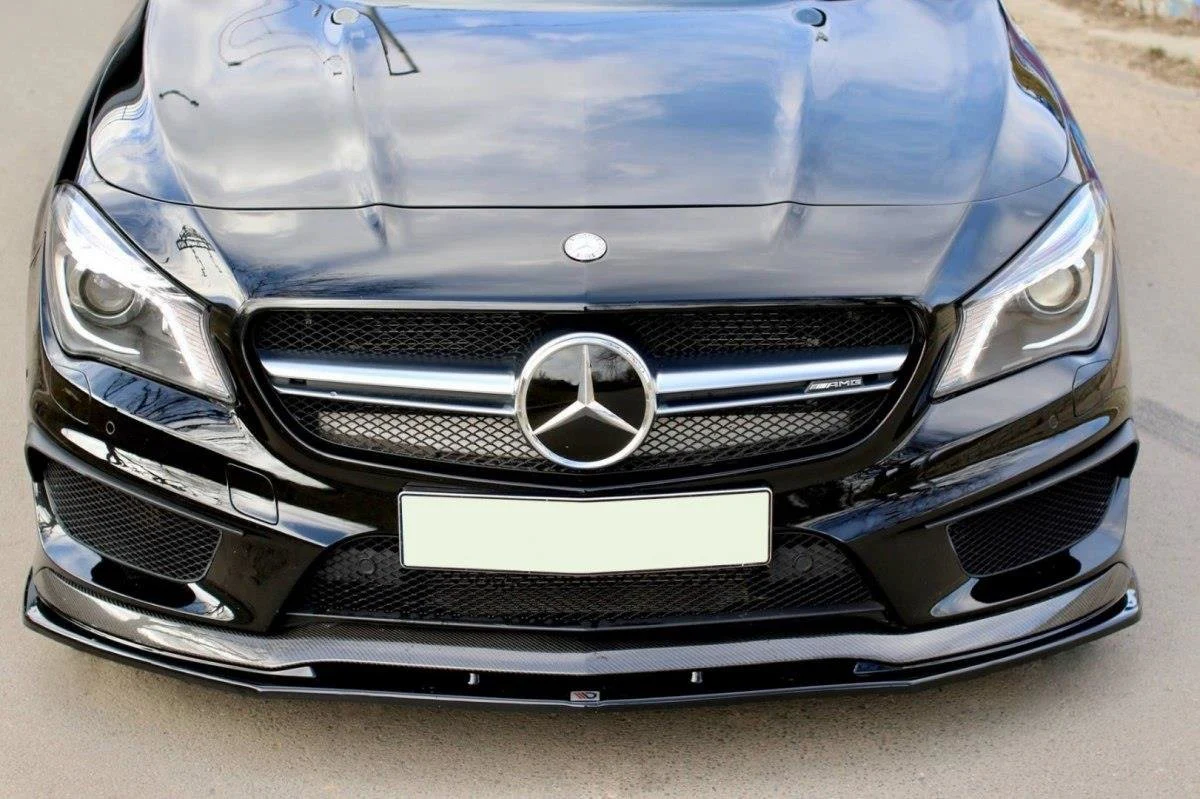 FRONT SPLITTER V.2 MERCEDES CLA 45 AMG C117 (PREFACE) - Image 2