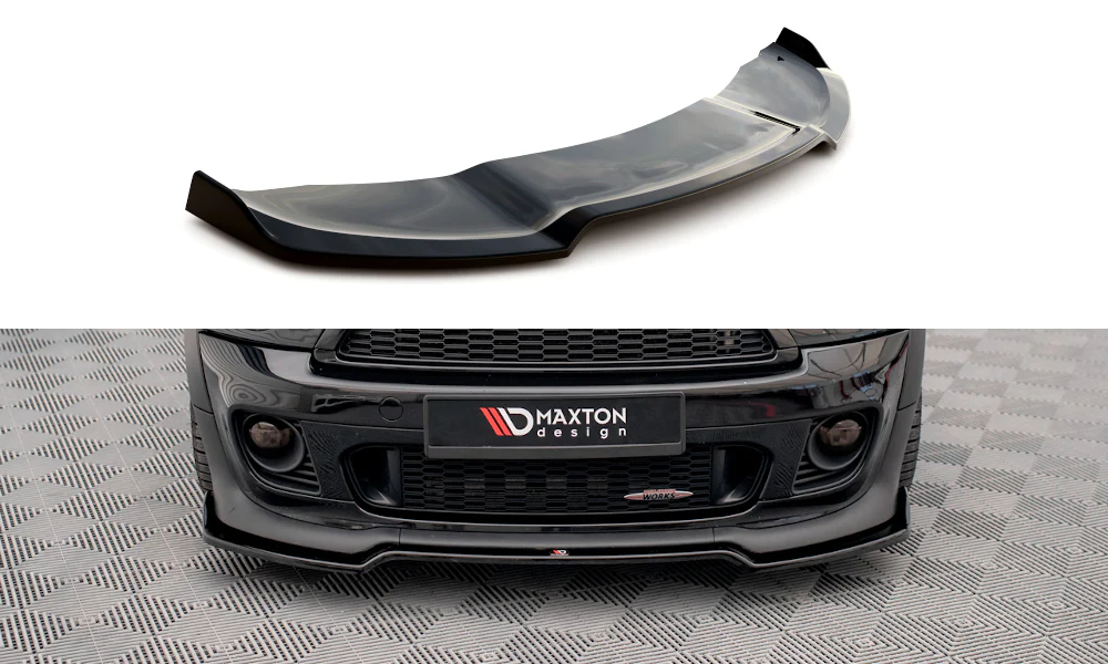 FRONT SPLITTER V.2 MINI COOPER JOHN COOPER WORKS R56