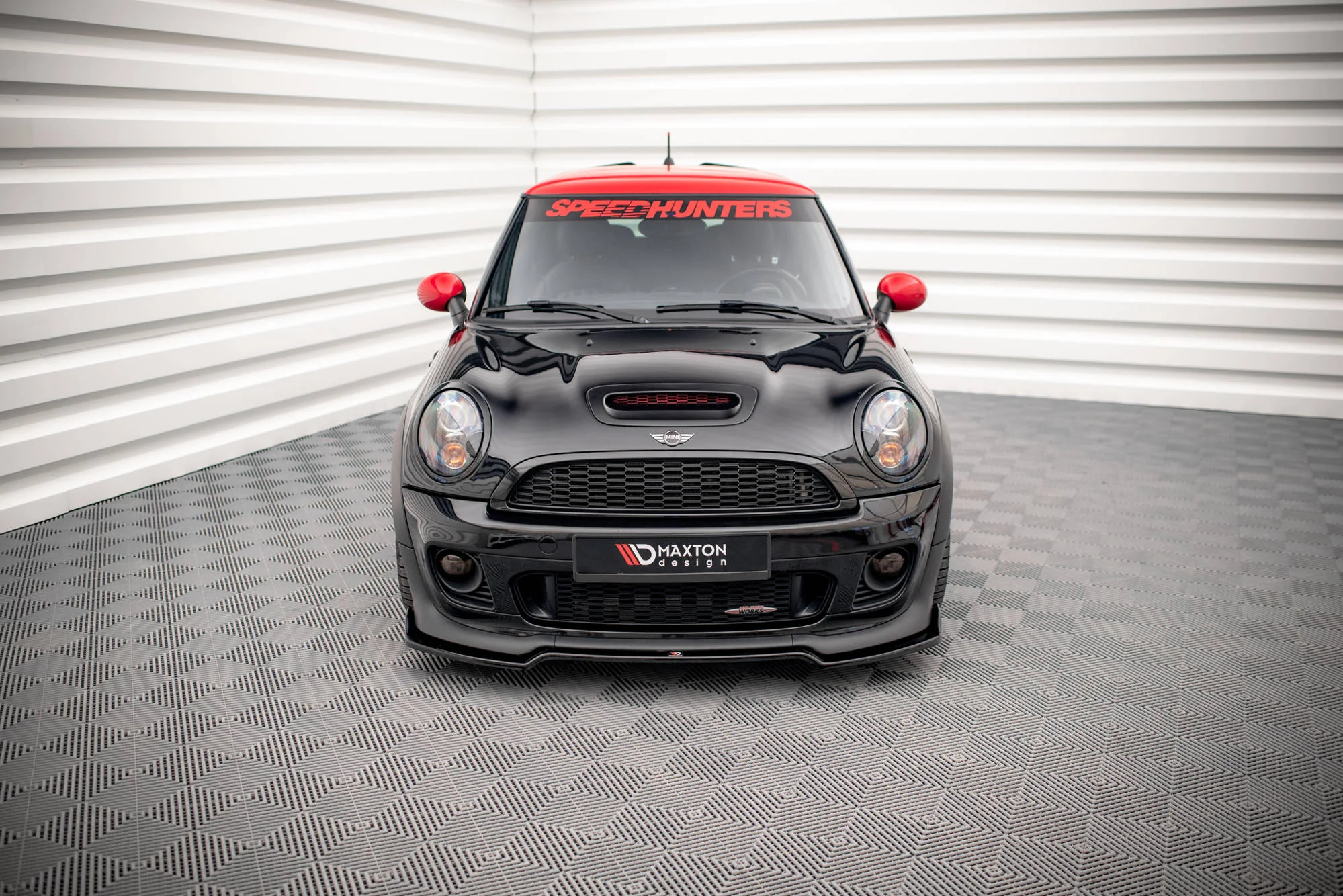 FRONT SPLITTER V.2 MINI COOPER JOHN COOPER WORKS R56 - Image 2