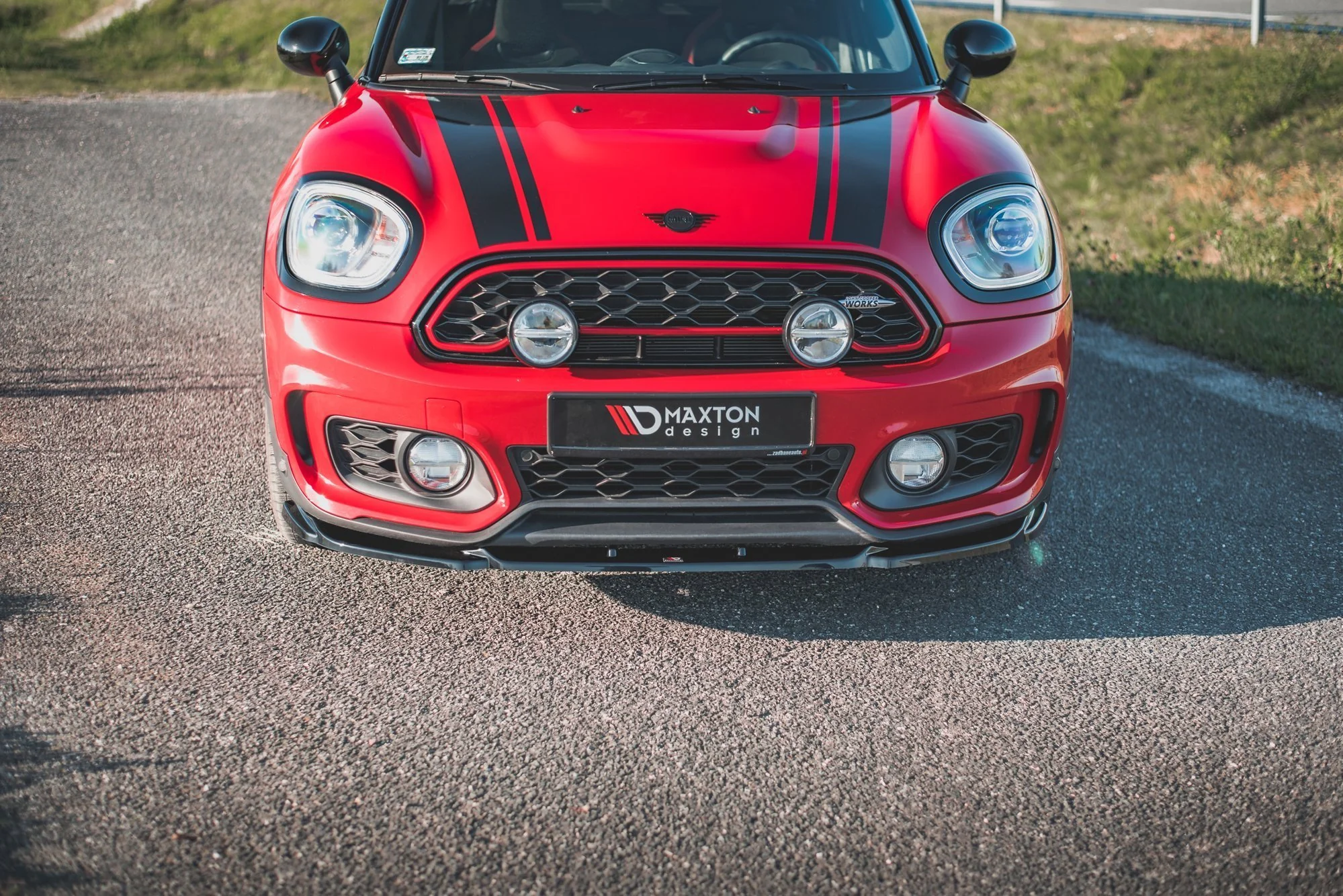 FRONT SPLITTER V.2 MINI COUNTRYMAN MK2 F60 JCW - Image 2
