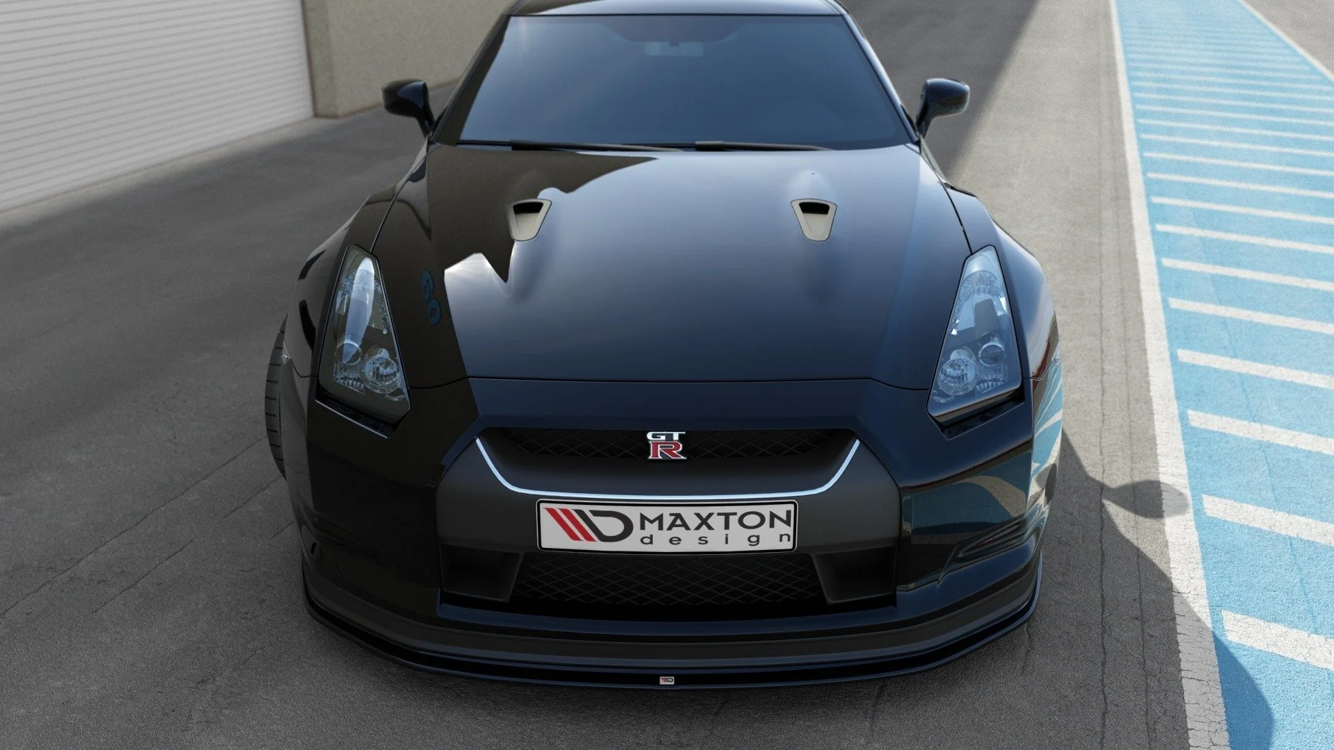FRONT SPLITTER V.2 NISSAN GT-R PREFACE COUPE (R35-SERIES) - Image 4