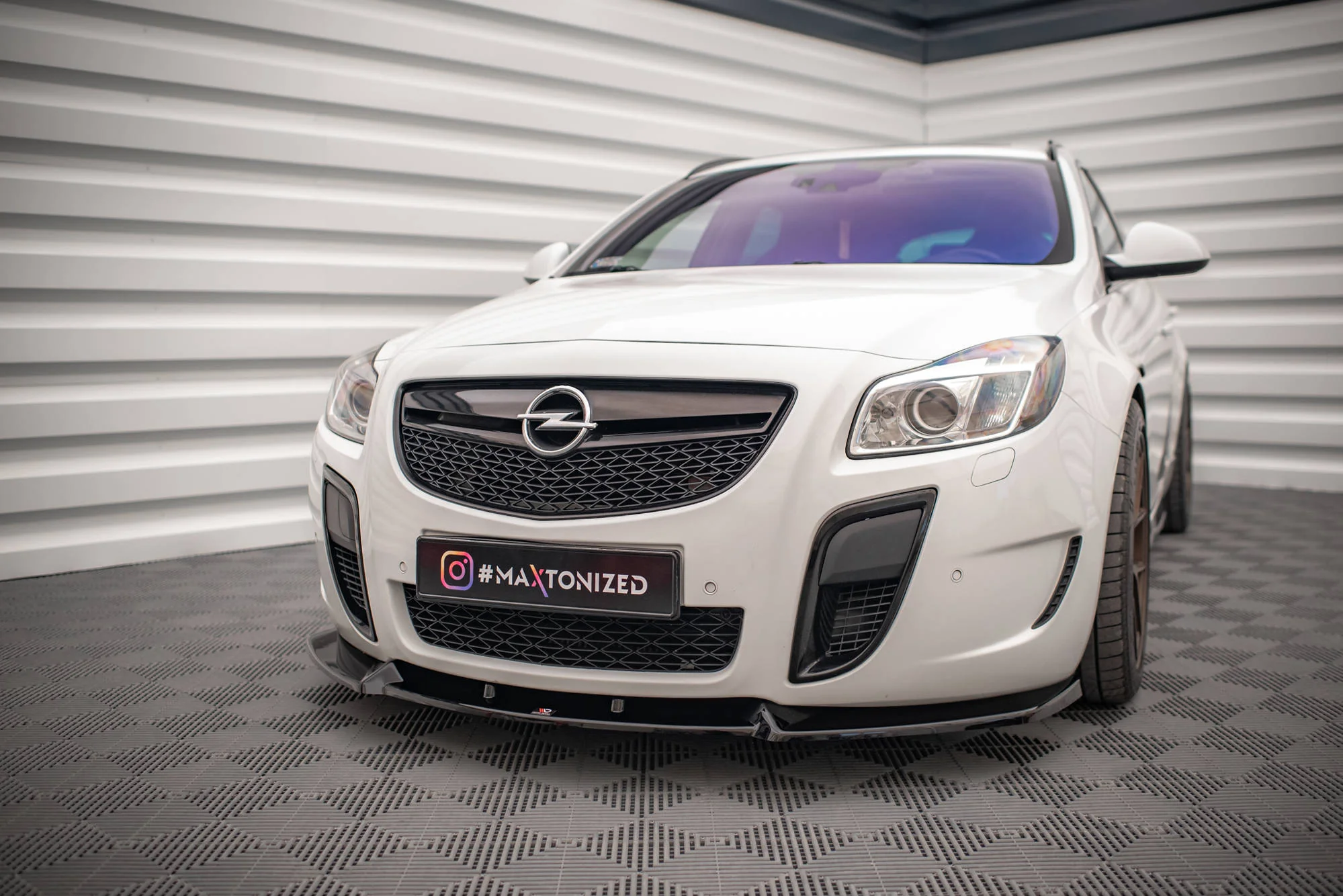FRONT SPLITTER V.2 OPEL INSIGNIA OPC MK1 - Image 3