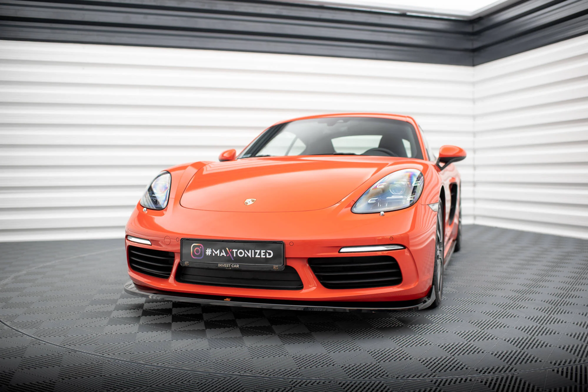 FRONT SPLITTER V.2 PORSCHE 718 CAYMAN 982C - Image 3