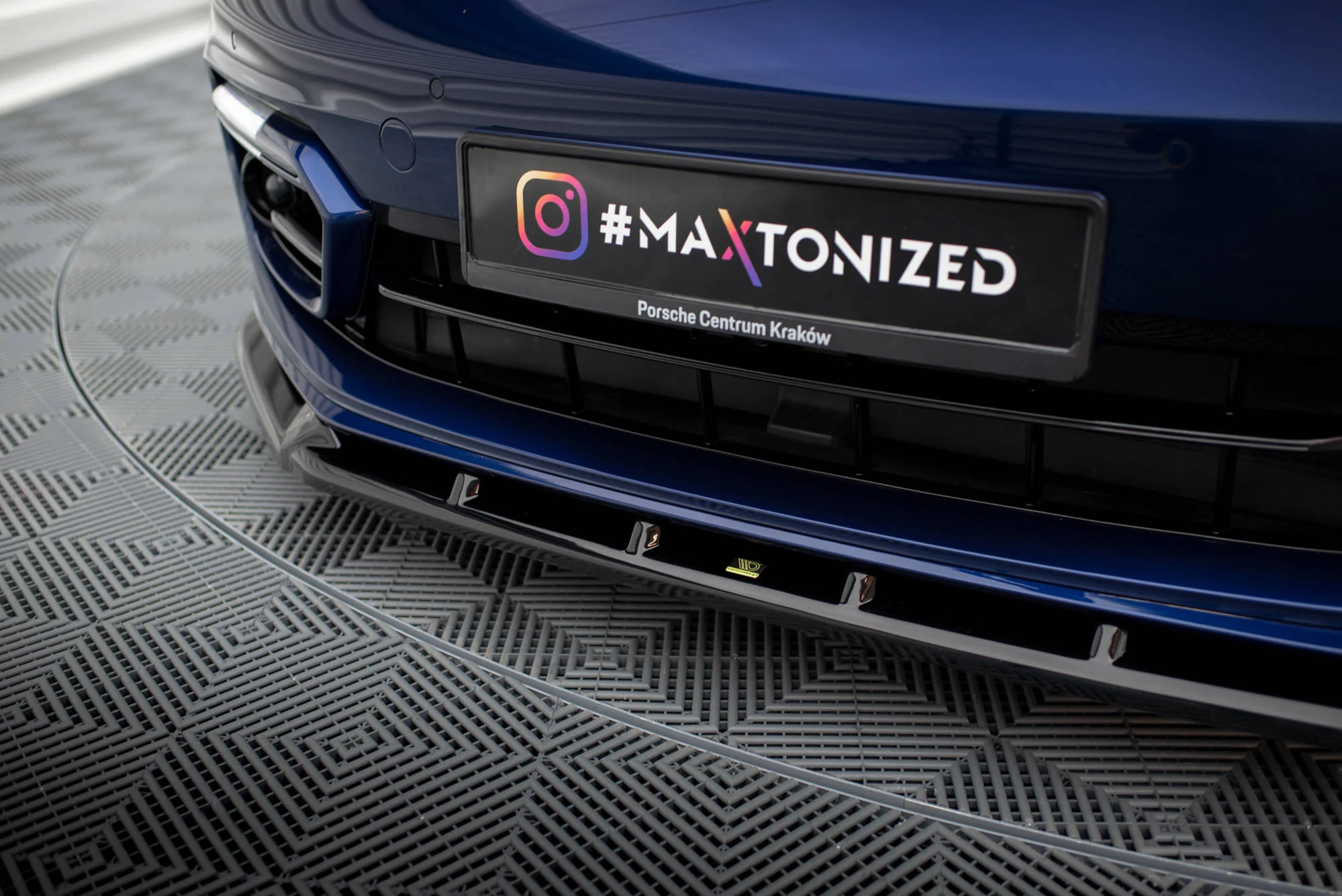 FRONT SPLITTER V.2 PORSCHE PANAMERA E-HYBRID 971 FACELIFT - Image 2