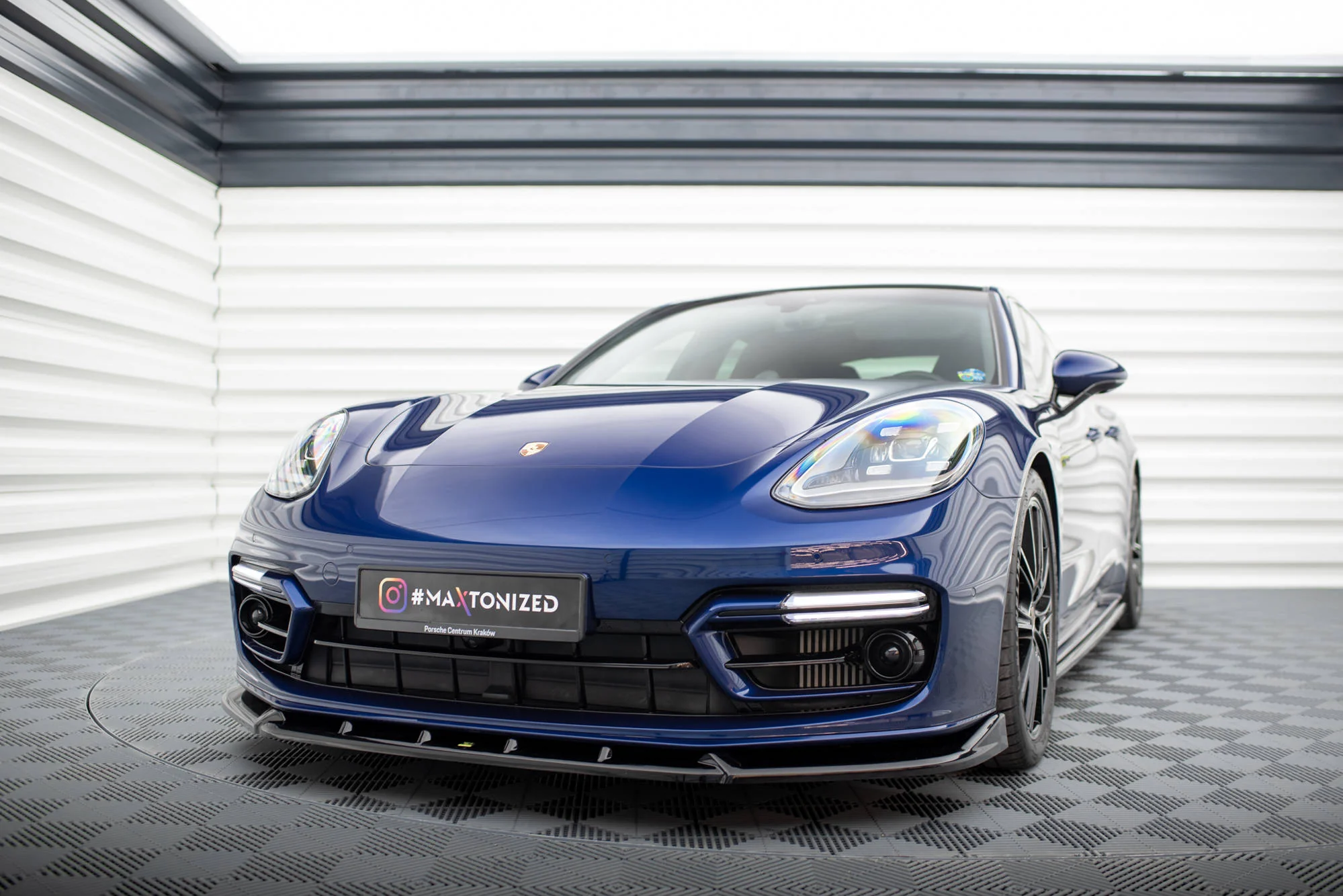 FRONT SPLITTER V.2 PORSCHE PANAMERA E-HYBRID 971 FACELIFT - Image 3