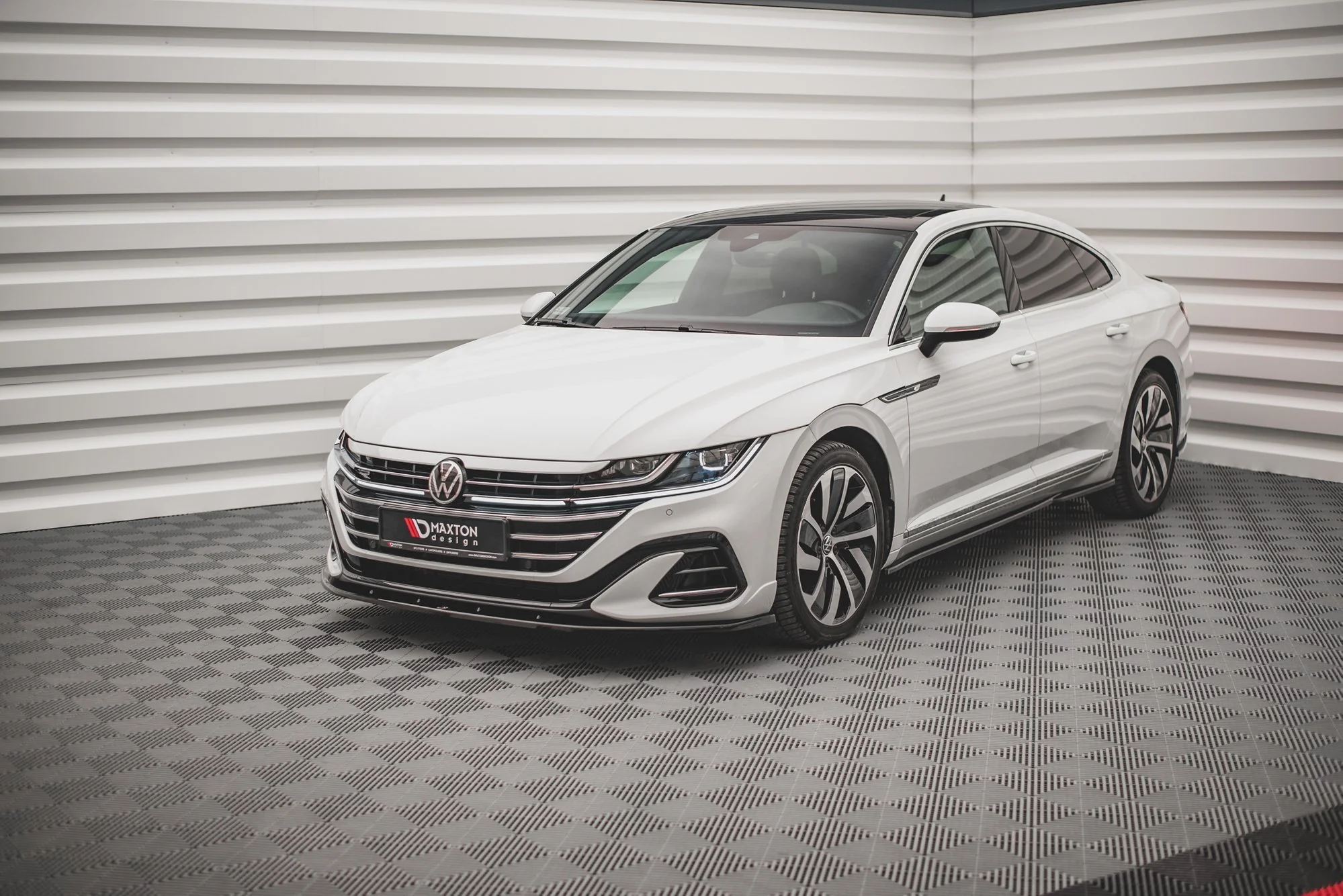 FRONT SPLITTER V.2 VOLKSWAGEN ARTEON R-LINE FACELIFT - Image 3