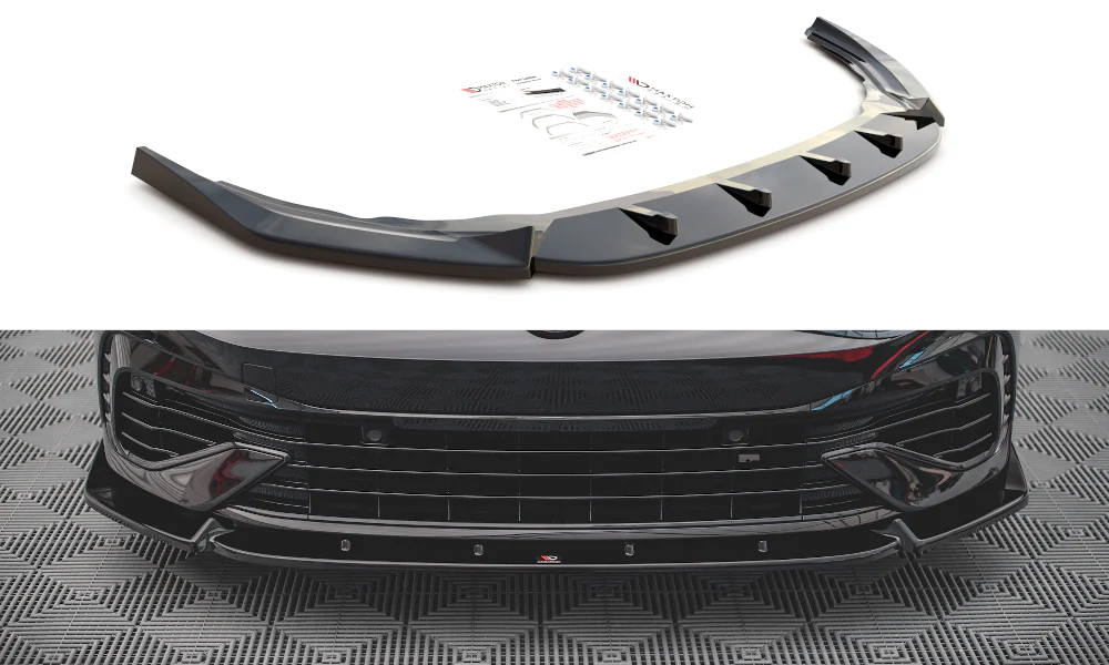 FRONT SPLITTER V.2 VOLKSWAGEN GOLF R MK8