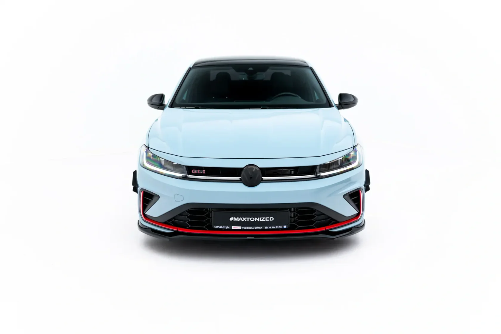 Front Splitter V.2 Volkswagen Jetta GLI Mk7 Facelift 2 - Image 3