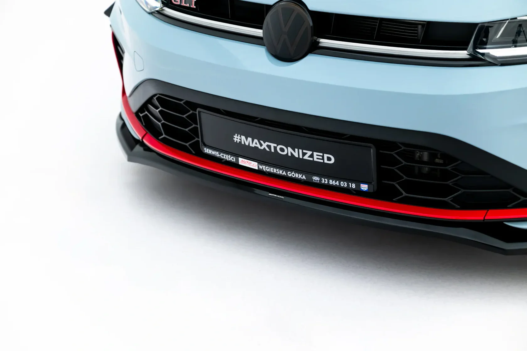 Front Splitter V.2 Volkswagen Jetta GLI Mk7 Facelift 2 - Image 4