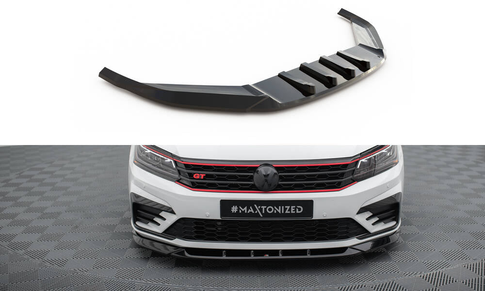 FRONT SPLITTER V.2 VOLKSWAGEN PASSAT GT B8 FACELIFT USA