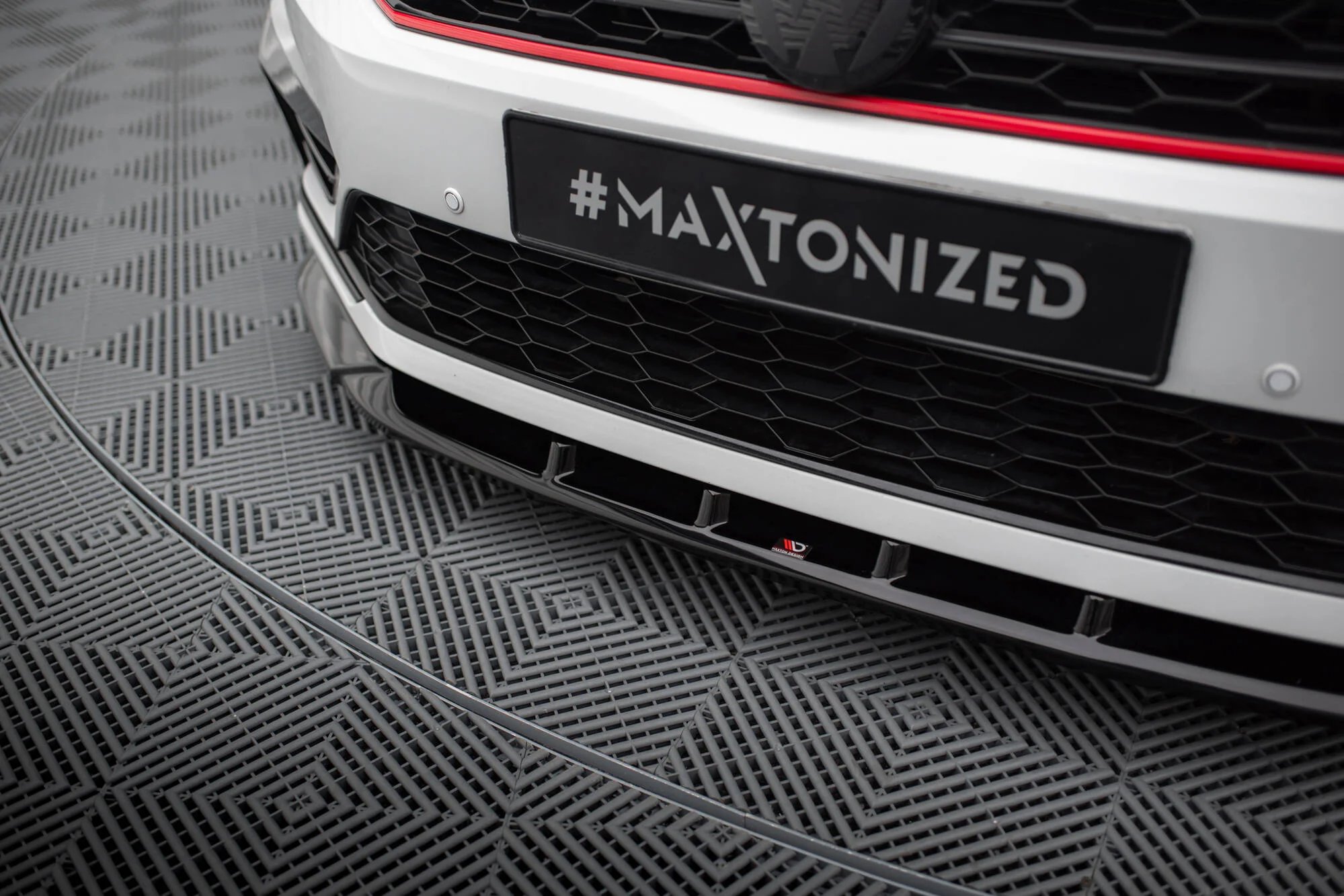 FRONT SPLITTER V.2 VOLKSWAGEN PASSAT GT B8 FACELIFT USA - Image 4