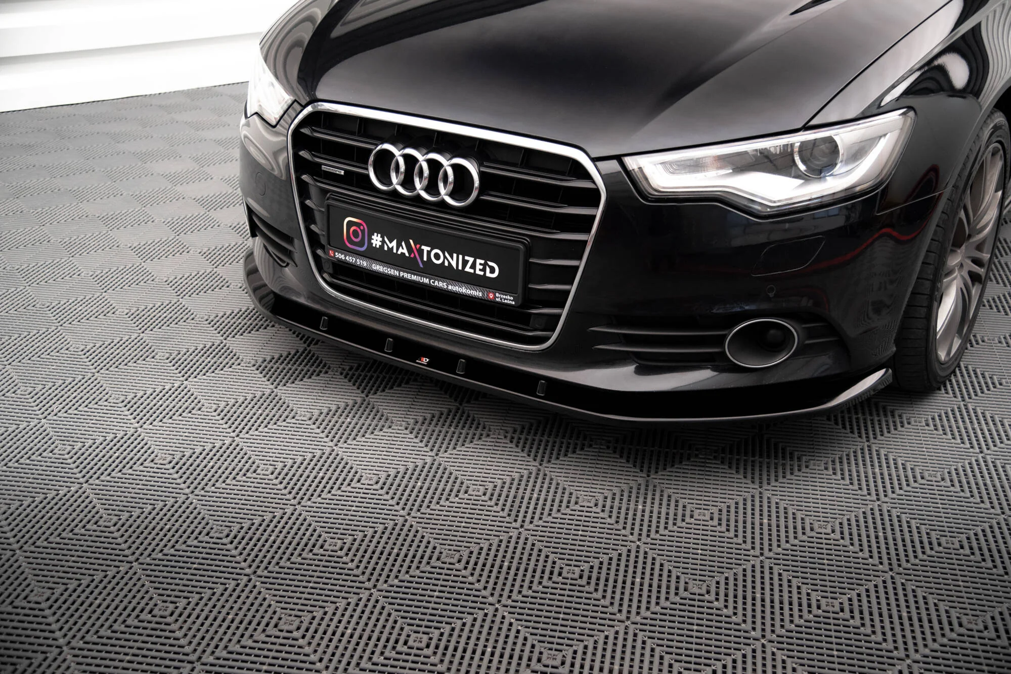 Front Splitter V.3 Audi A6 C7 - Image 3