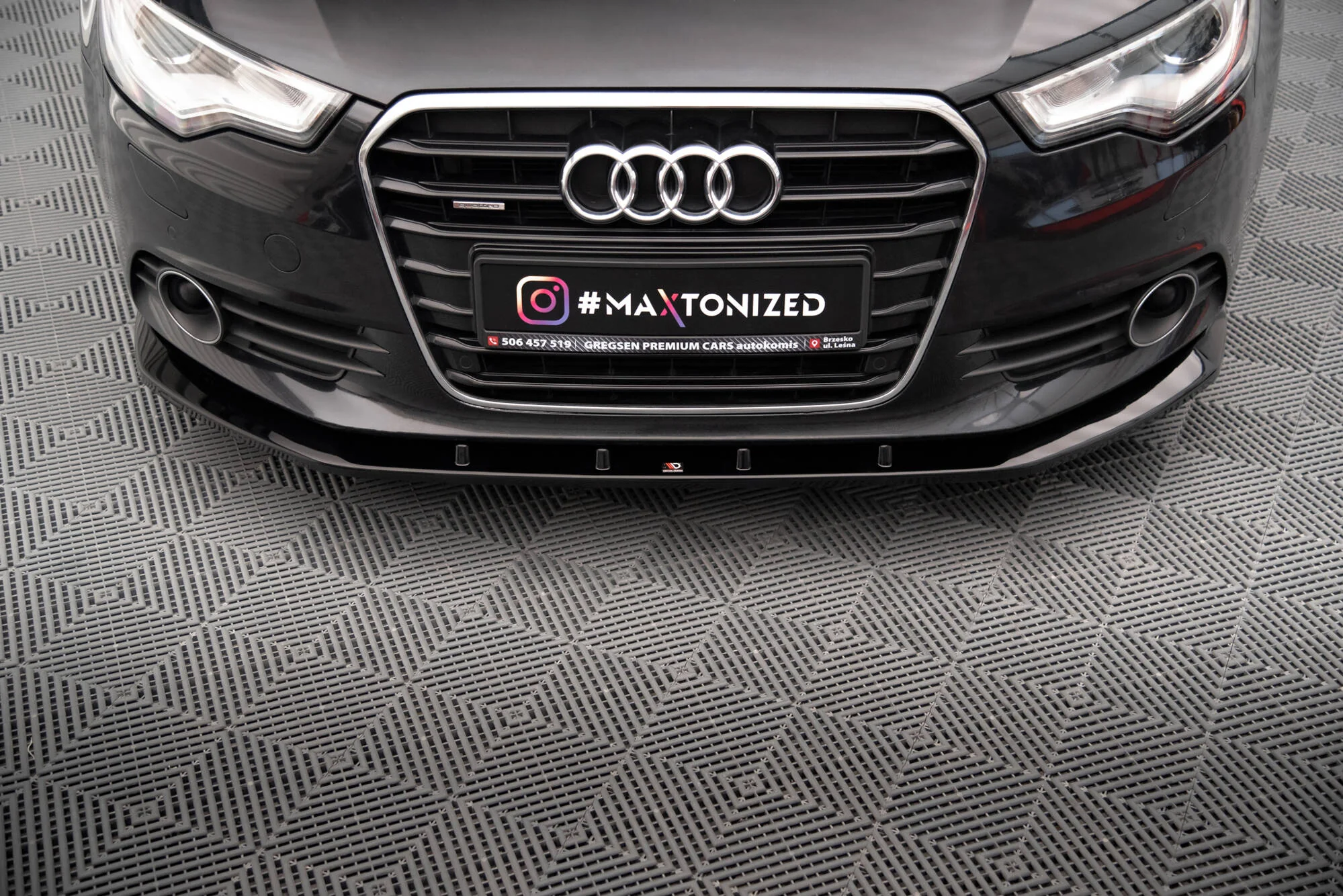 Front Splitter V.3 Audi A6 C7 - Image 4