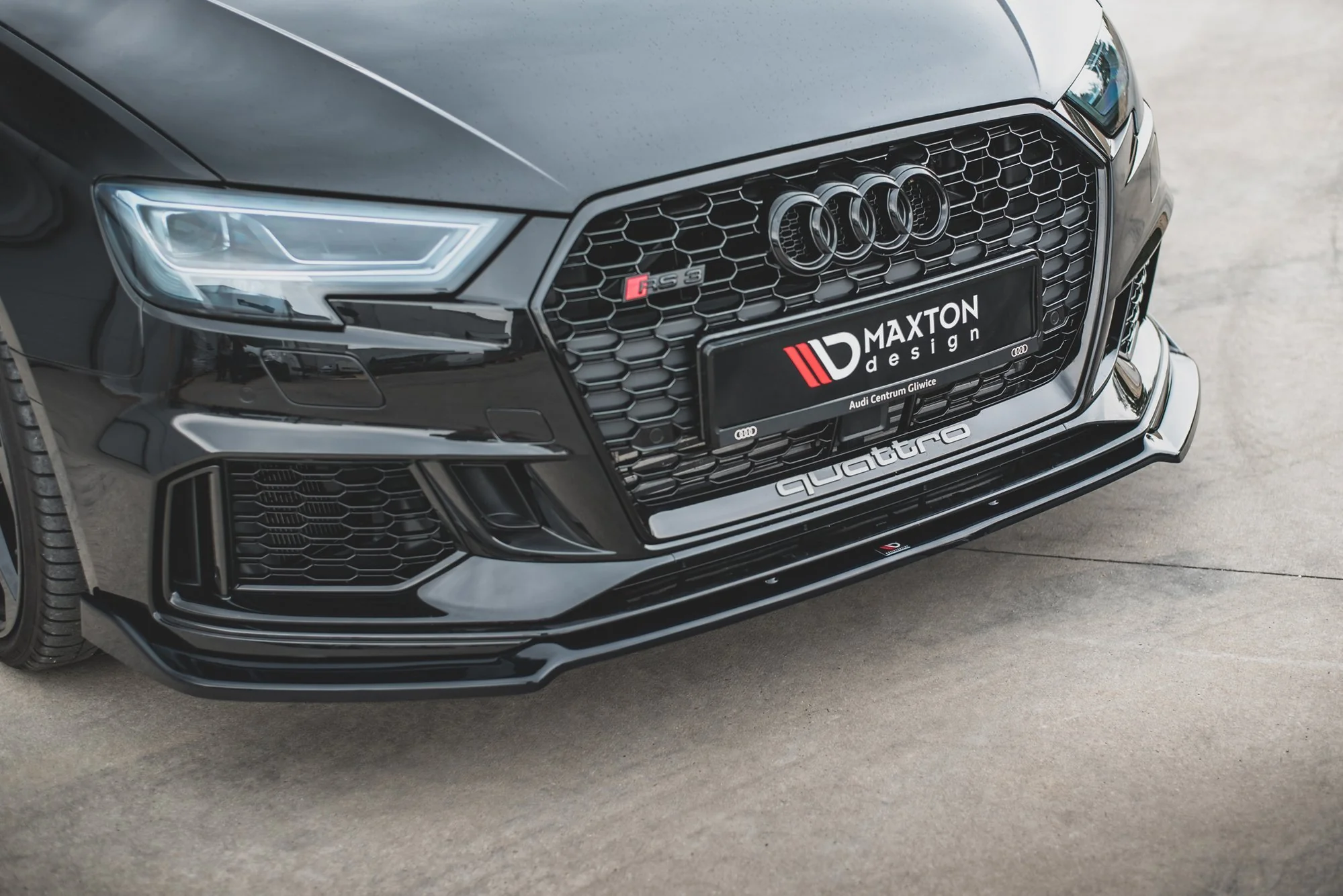 FRONT SPLITTER V.3 AUDI RS3 8V FACELIFT Sportback - Image 6