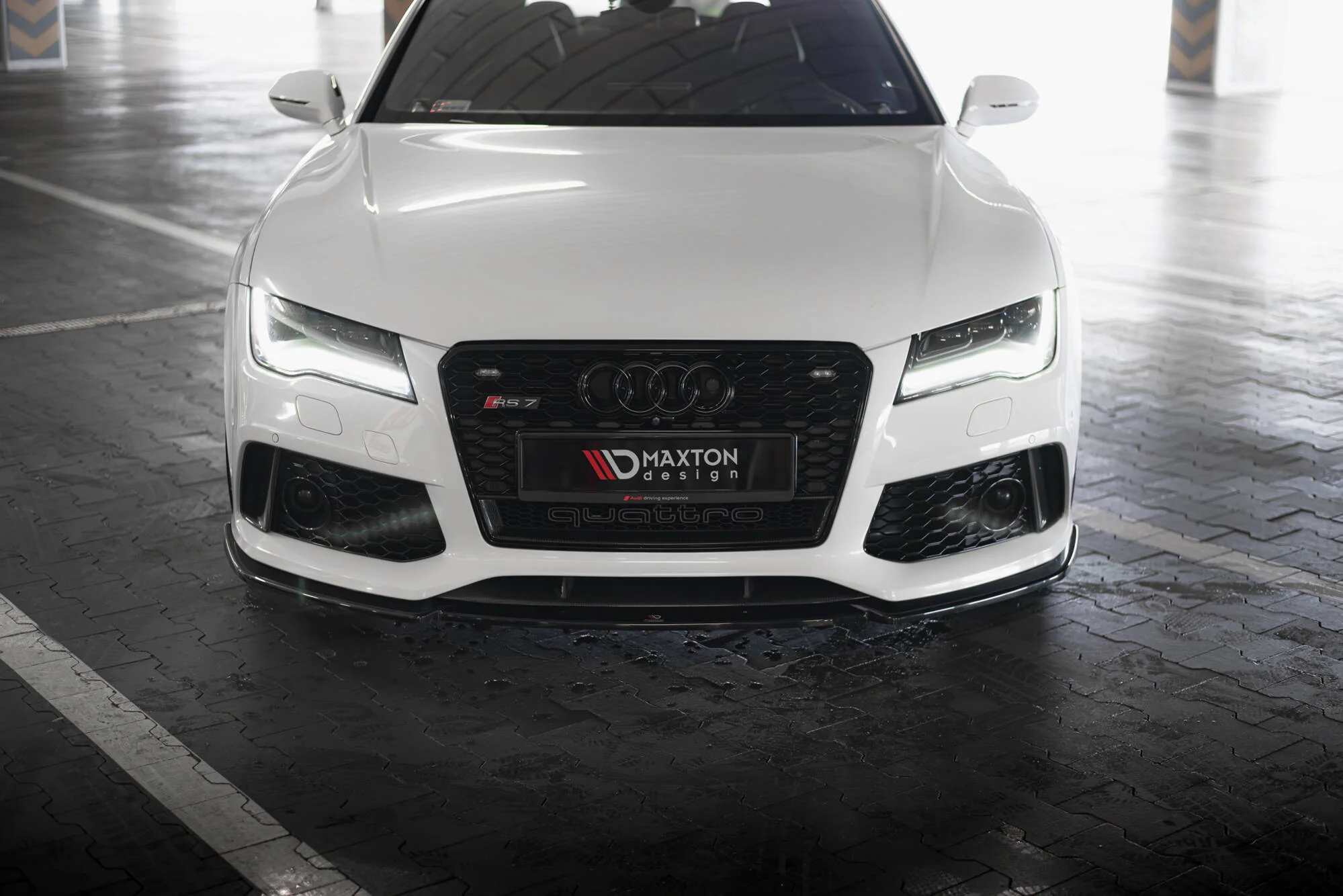 Front Splitter V.3 Audi RS7 C7 - Image 2