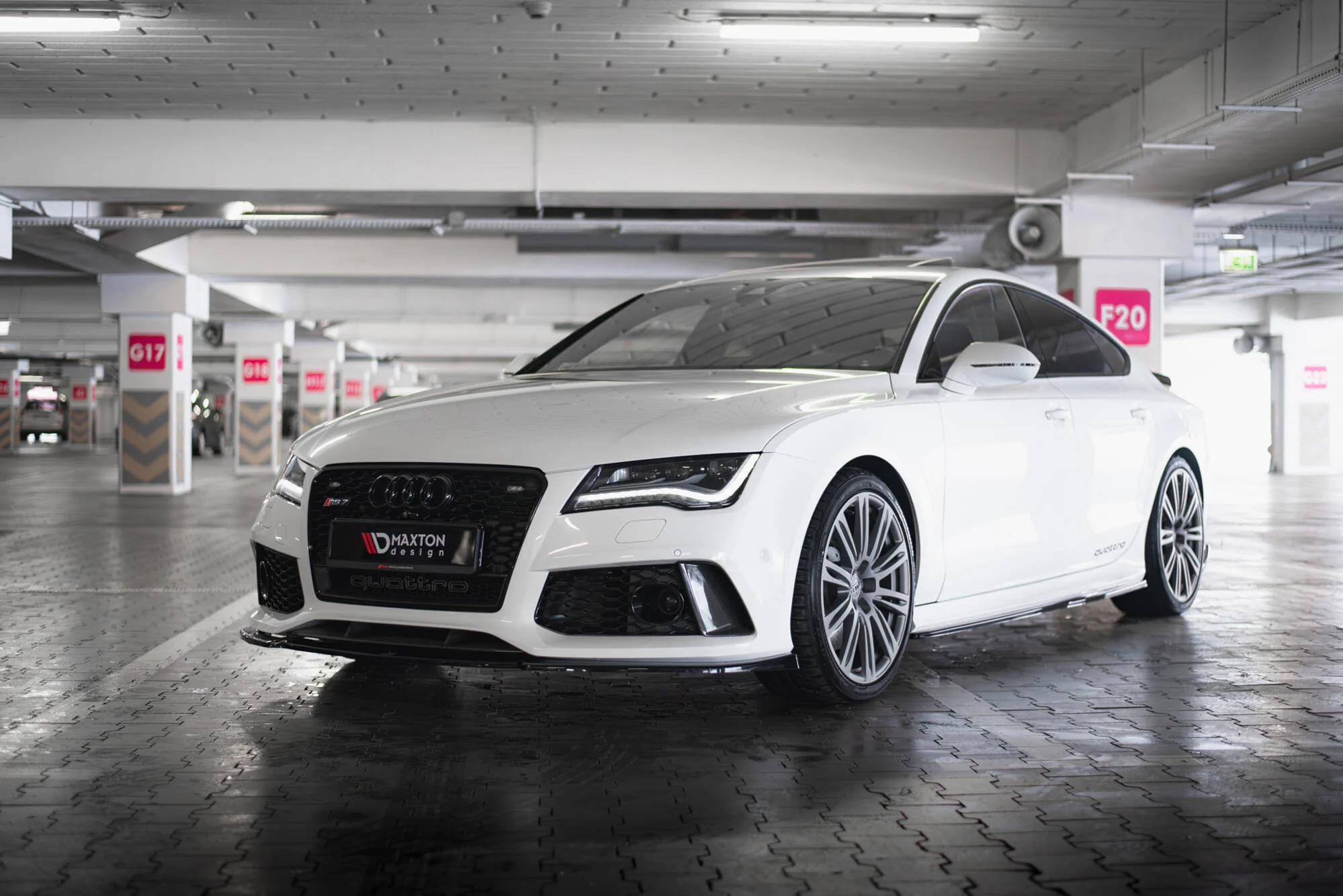 Front Splitter V.3 Audi RS7 C7 - Image 3