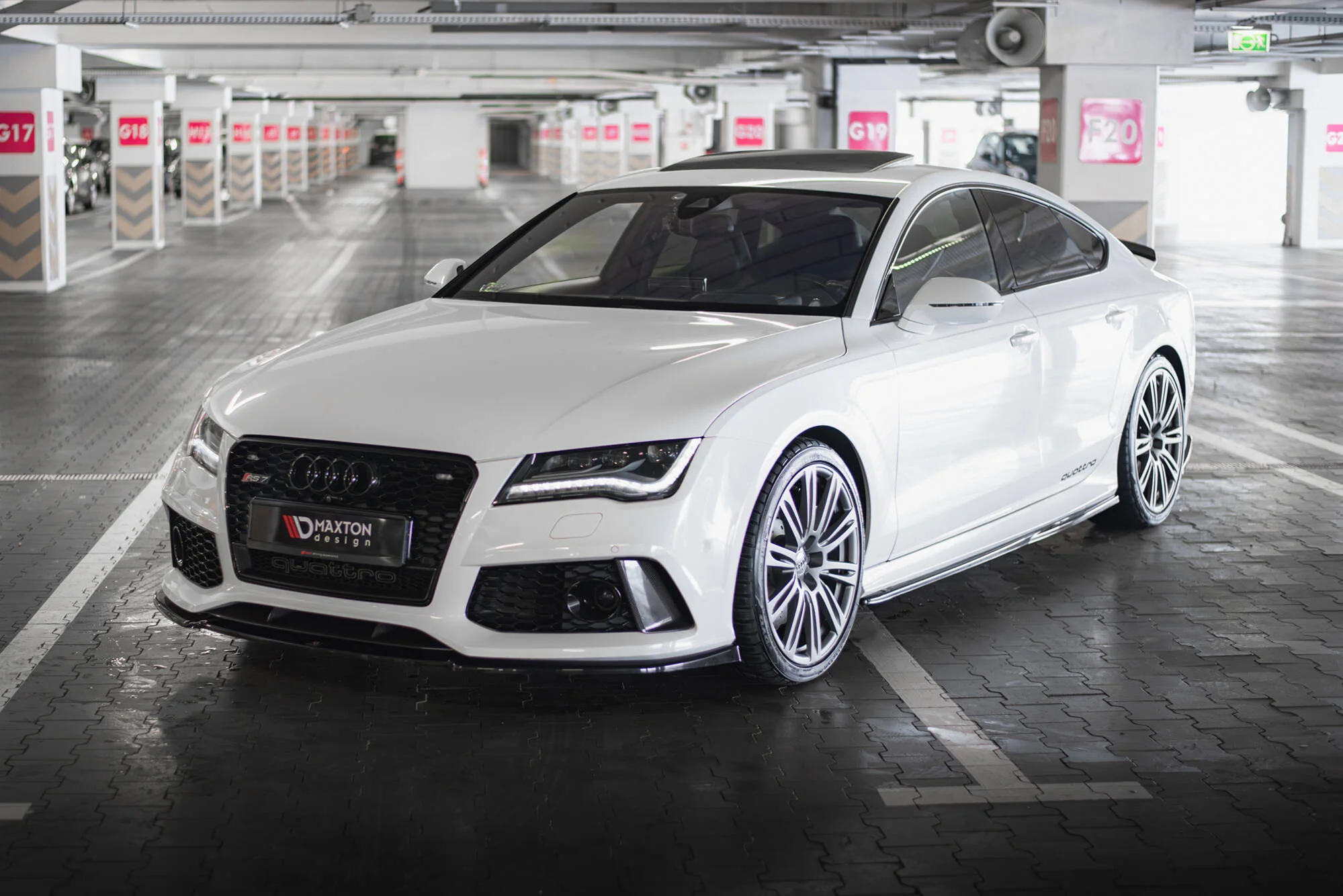 Front Splitter V.3 Audi RS7 C7 - Image 5