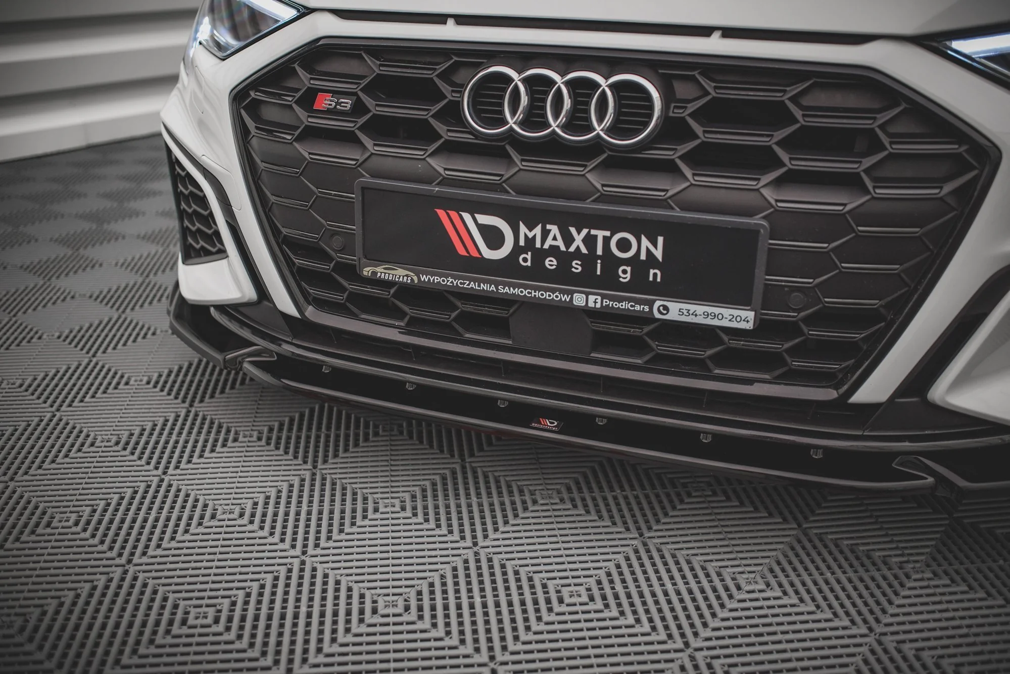 FRONT SPLITTER V.3 AUDI S3 / A3 S-LINE 8Y - Image 2
