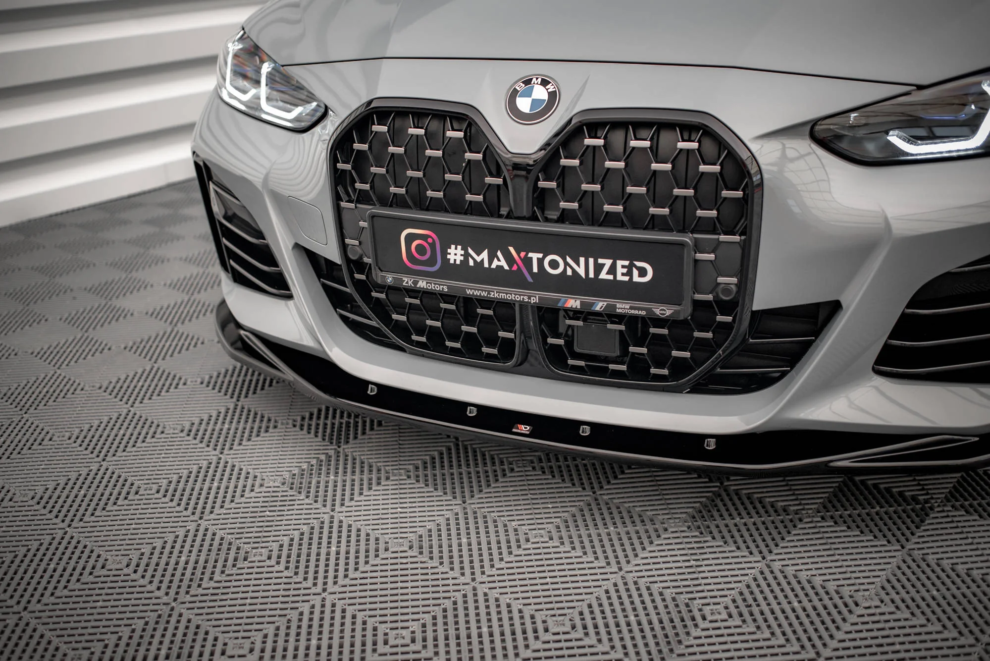 FRONT SPLITTER V.3 BMW 4 / I4 GRAN COUPE M-PACK G26 - Image 3