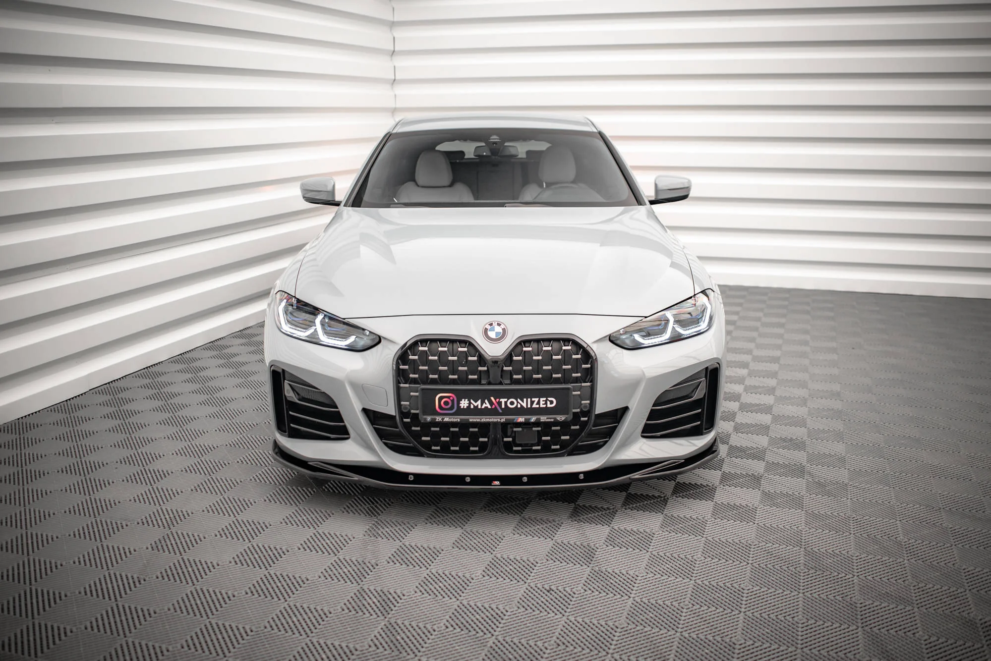 FRONT SPLITTER V.3 BMW 4 / I4 GRAN COUPE M-PACK G26 - Image 4