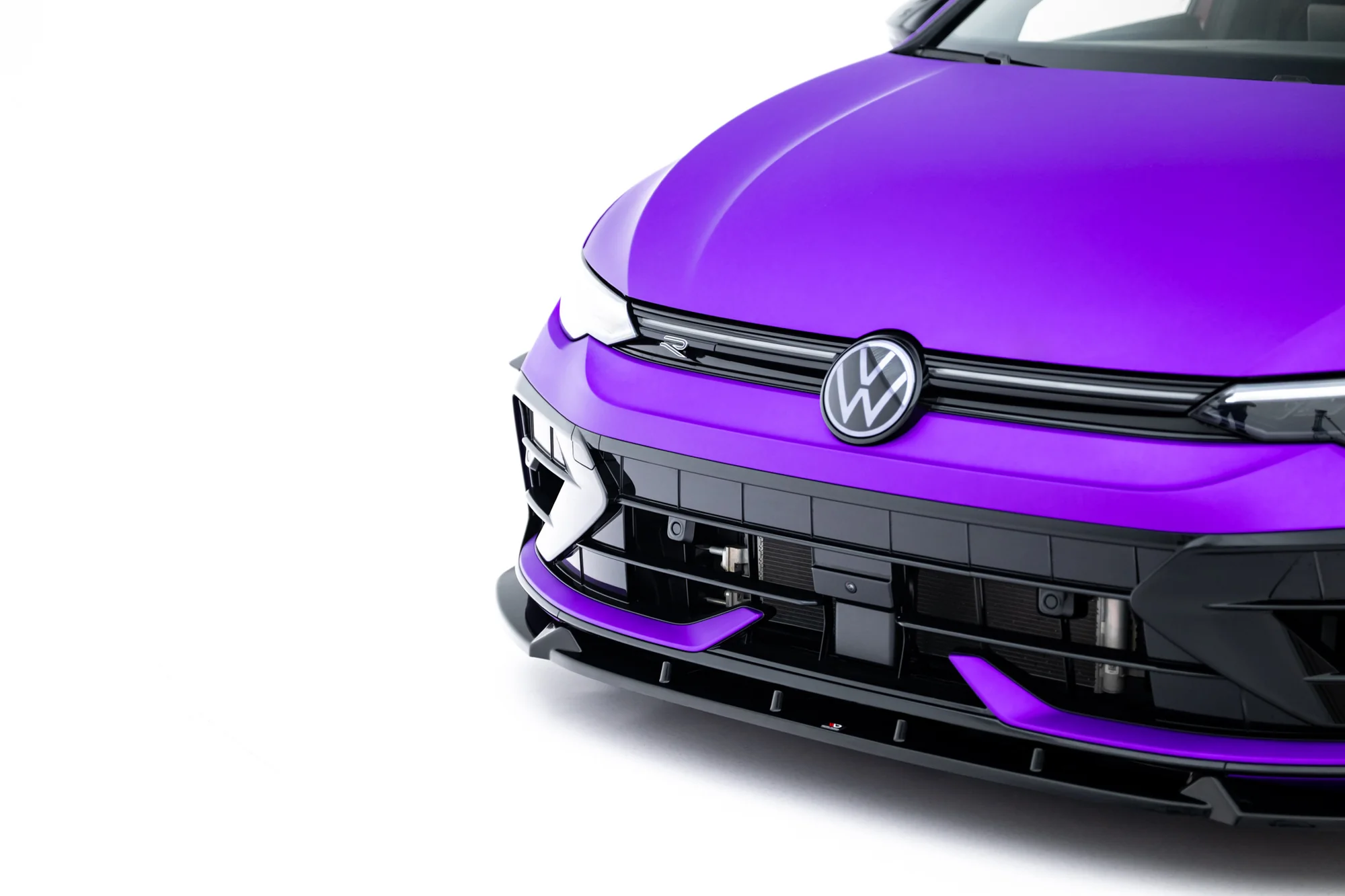 Front Splitter V.3 + Flaps Volkswagen Golf R Mk8 Facelift - Image 4
