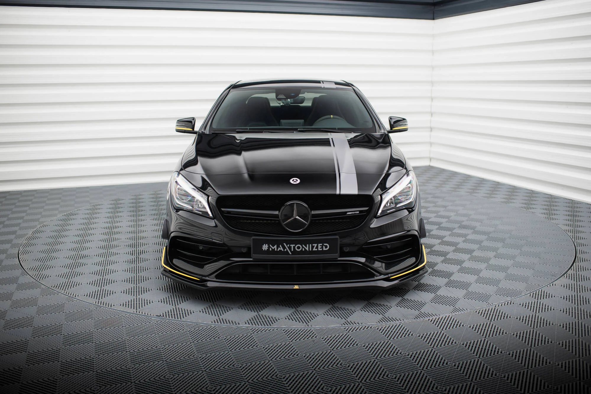 FRONT SPLITTER V.3 MERCEDES-AMG CLA 45 AERO C117 FACELIFT - Image 2