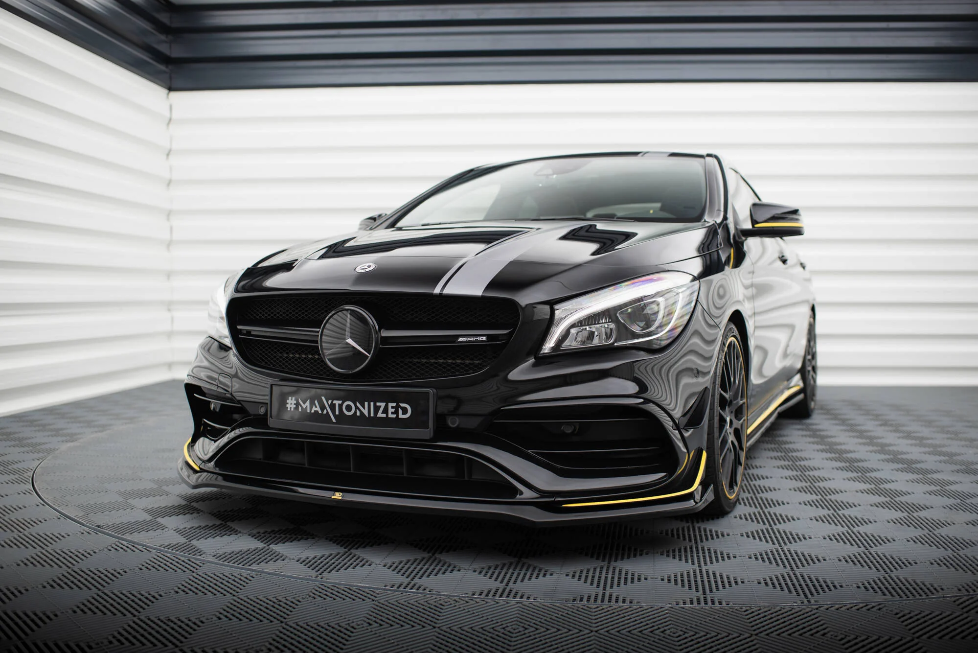 FRONT SPLITTER V.3 MERCEDES-AMG CLA 45 AERO C117 FACELIFT - Image 3