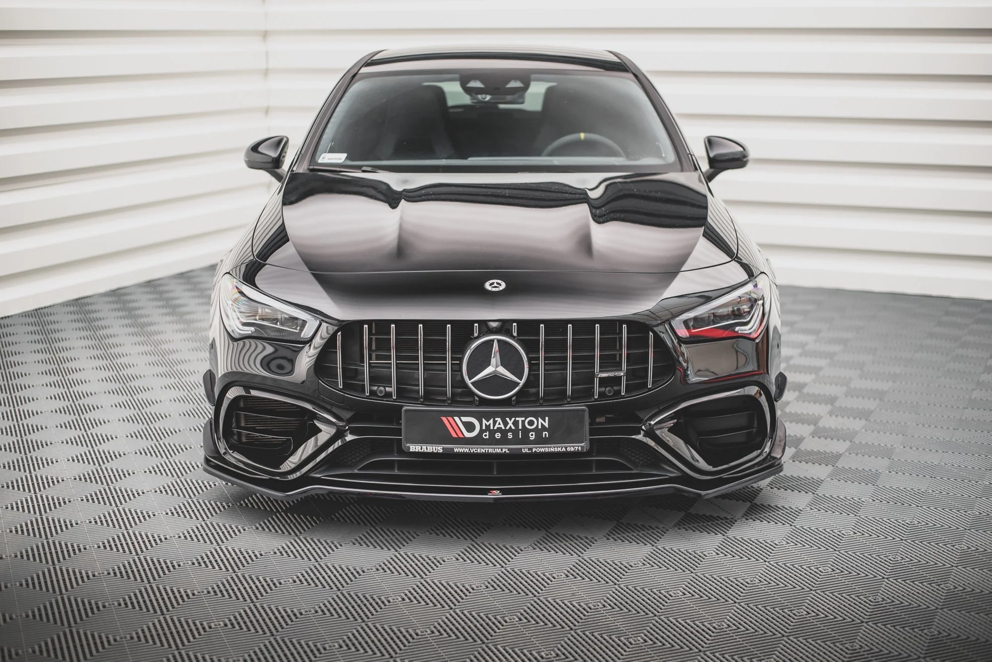 FRONT SPLITTER V.3 MERCEDES-AMG CLA 45 AERO C118 - Image 2