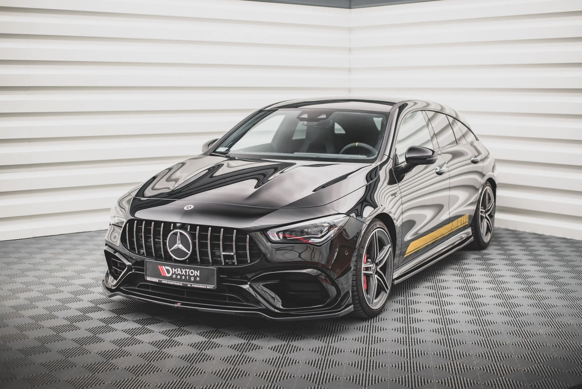 FRONT SPLITTER V.3 MERCEDES-AMG CLA 45 AERO C118 - Image 3