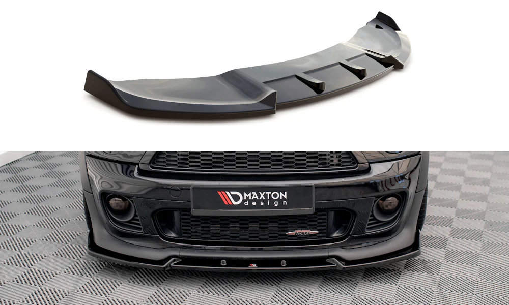 FRONT SPLITTER V.3 MINI COOPER JOHN COOPER WORKS R56