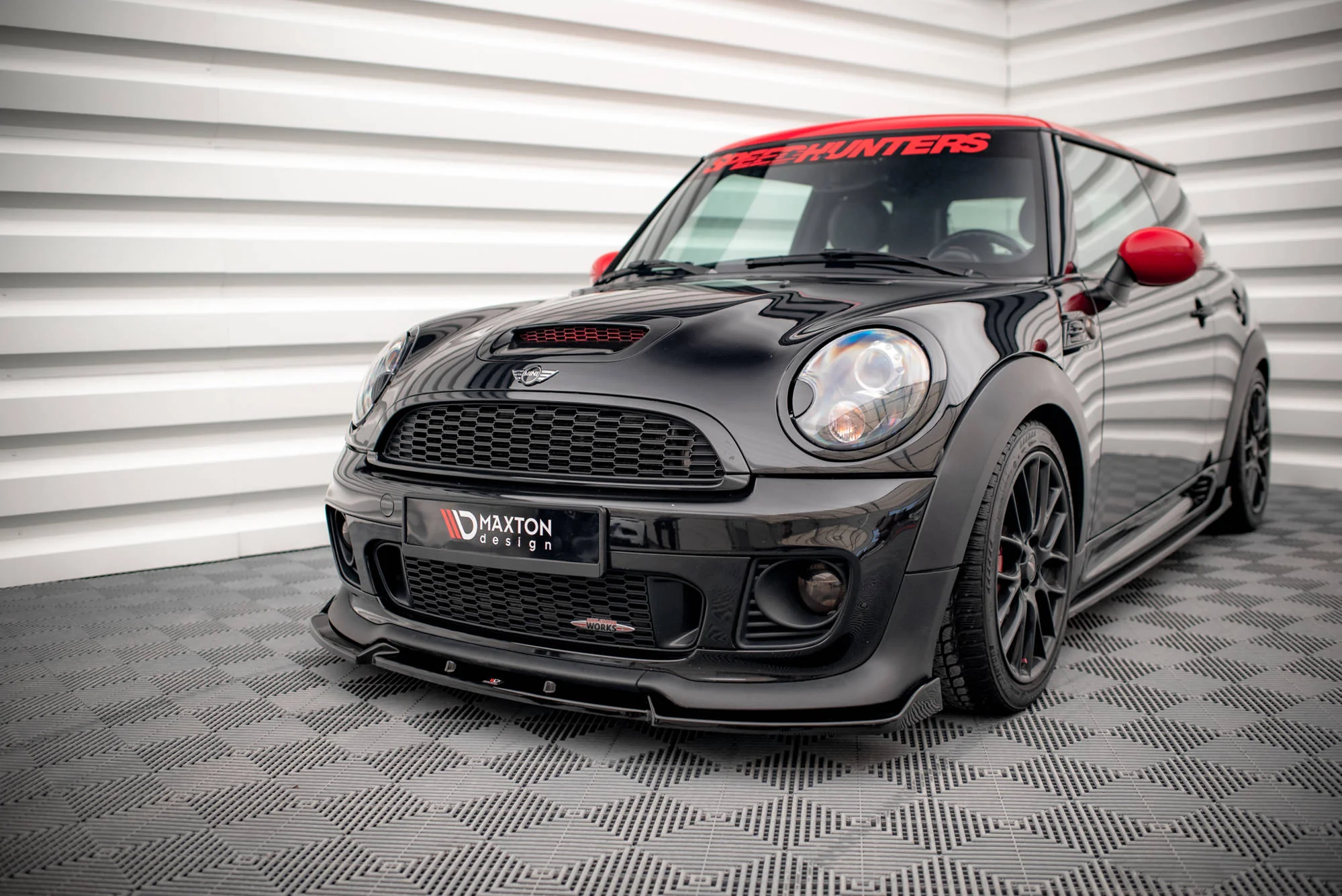FRONT SPLITTER V.3 MINI COOPER JOHN COOPER WORKS R56 - Image 2
