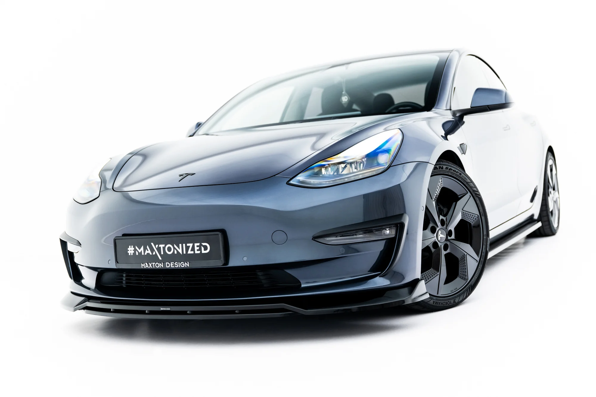 FRONT SPLITTER V.3 TESLA MODEL 3