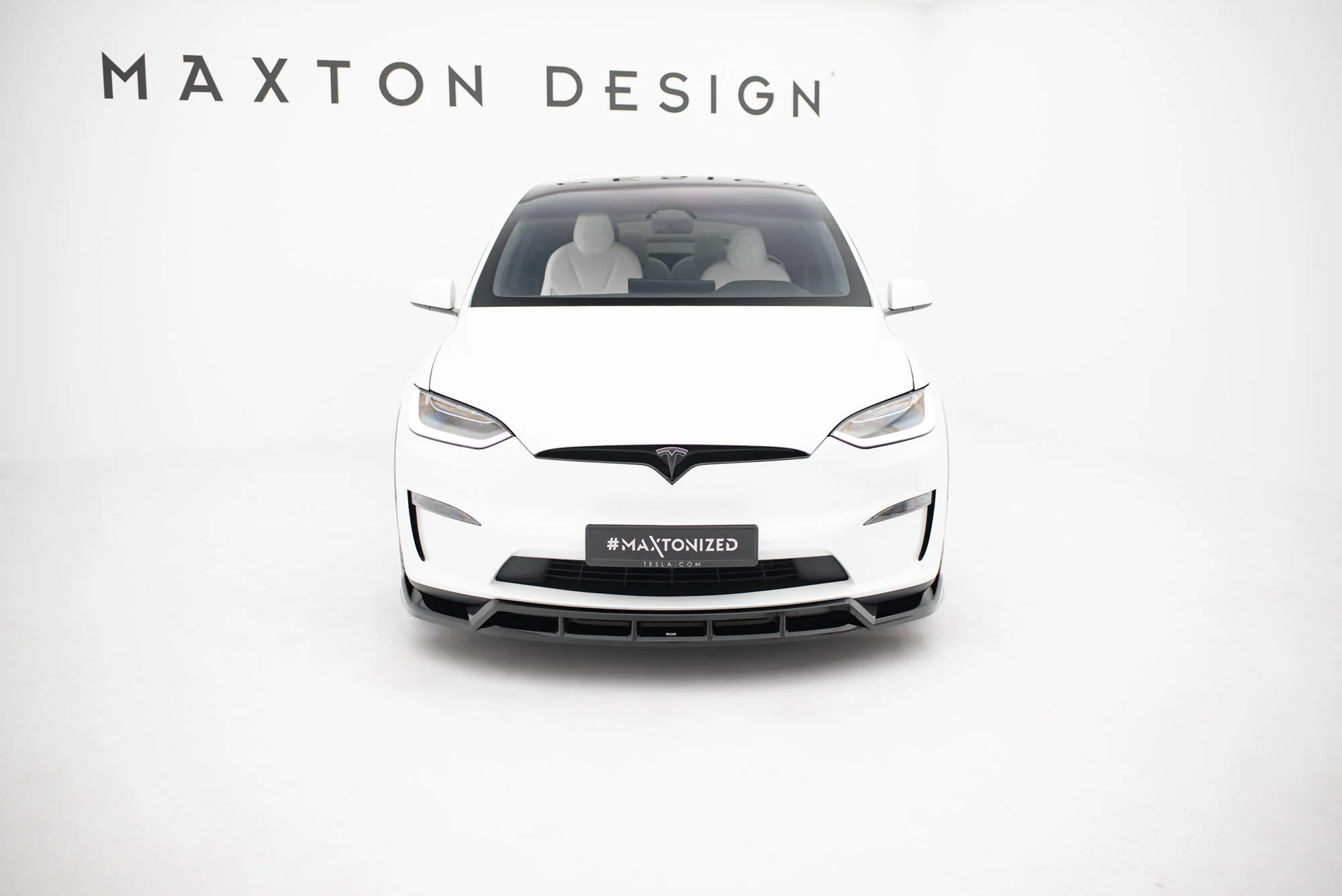 FRONT SPLITTER V.3 TESLA MODEL X MK1 FACELIFT - Image 2