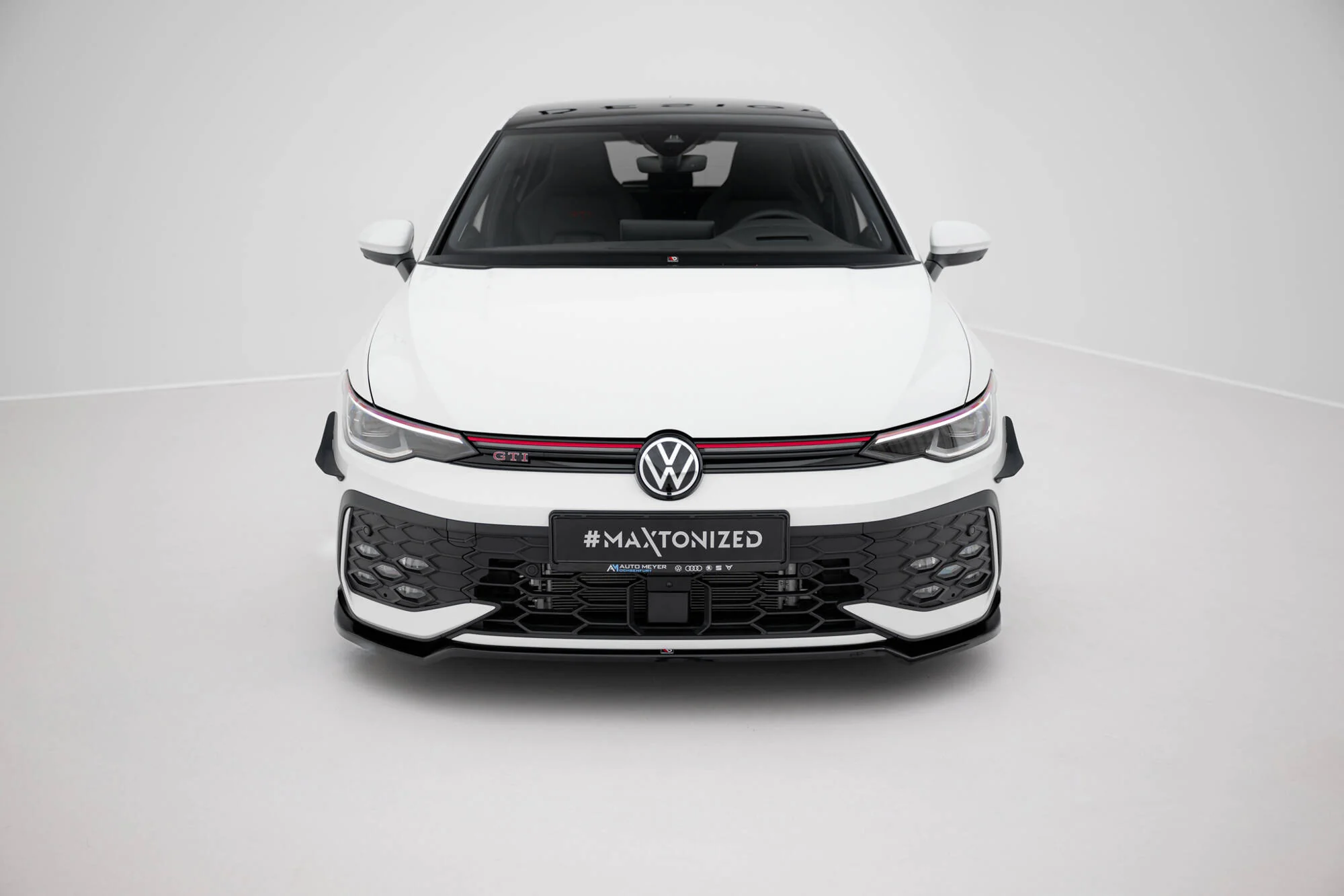 Front Splitter V.3 Volkswagen Golf GTI / GTE / R-Line Mk8 Facelift - Image 2