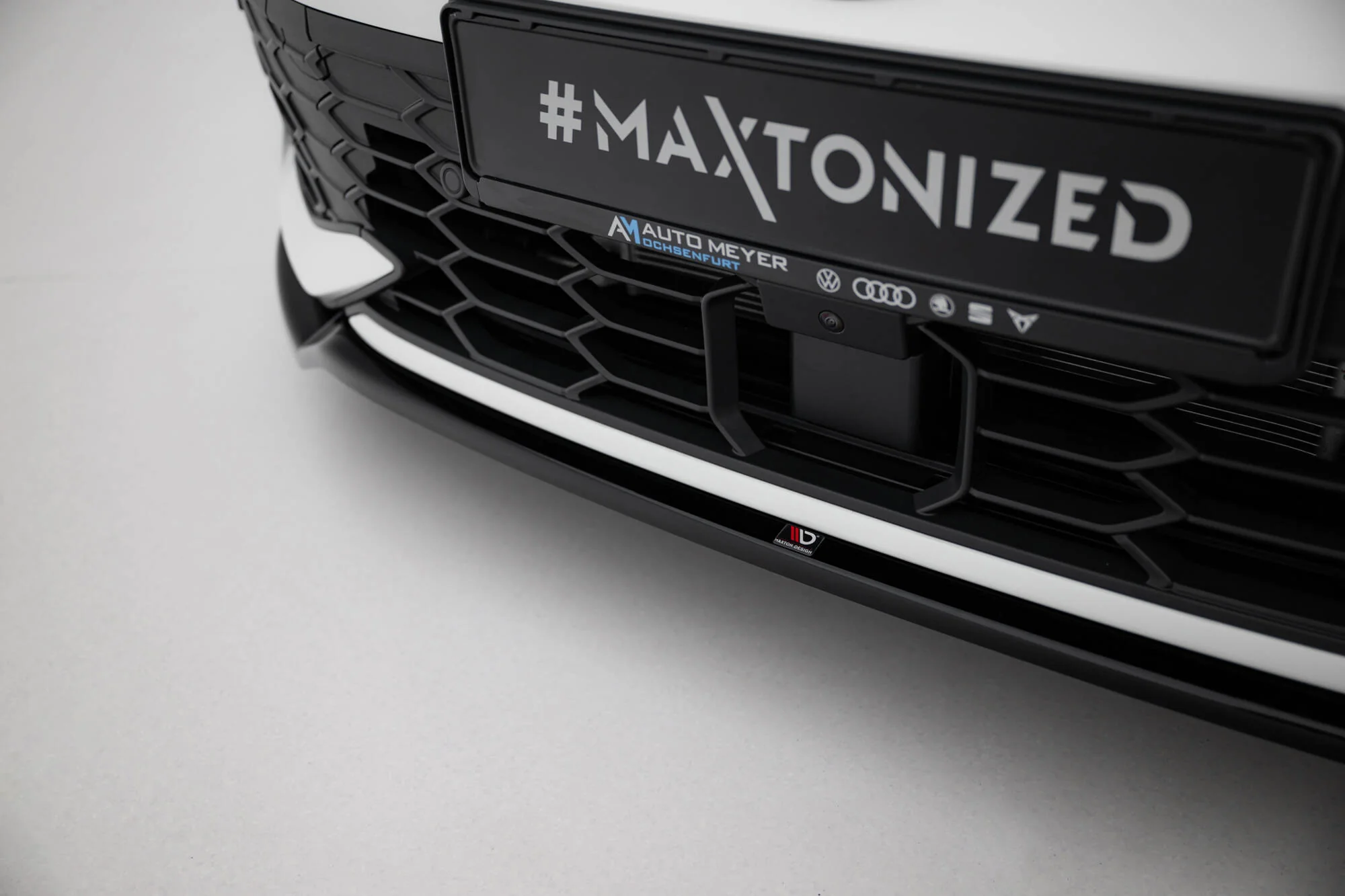 Front Splitter V.3 Volkswagen Golf GTI / GTE / R-Line Mk8 Facelift - Image 4