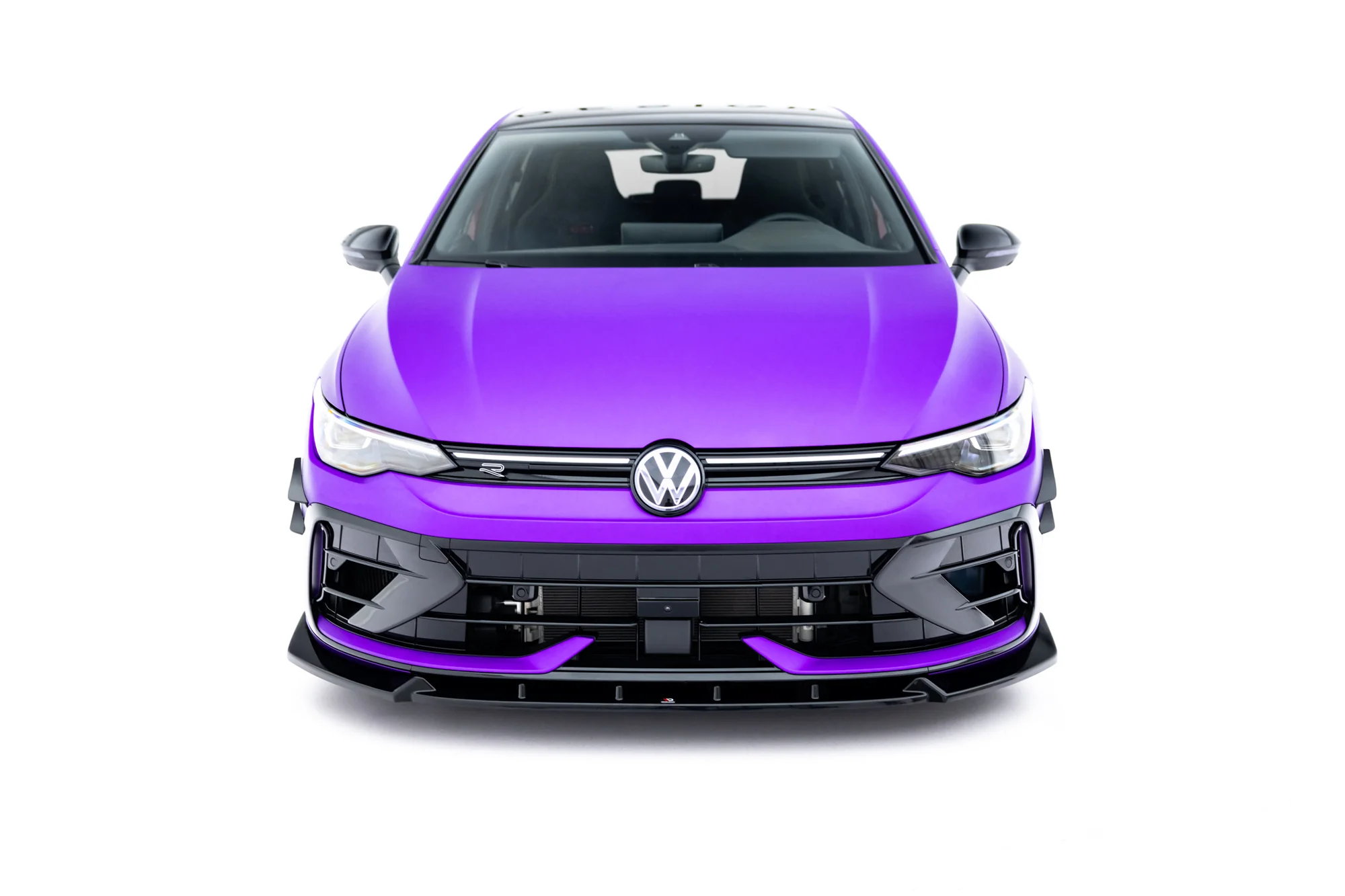 Front Splitter V.3 Volkswagen Golf R Mk8 Facelift - Image 2