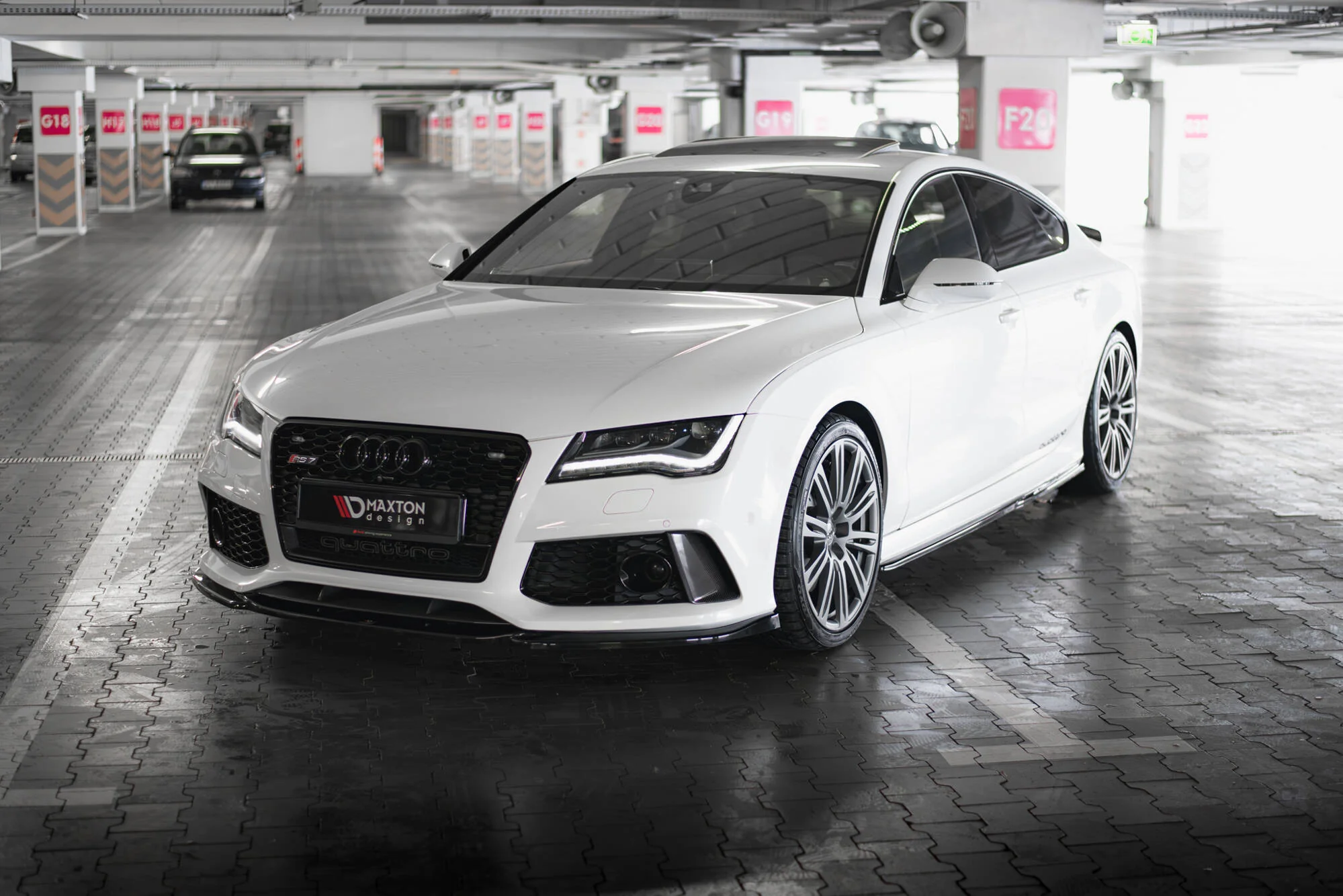 Front Splitter V.4 Audi RS7 C7 - Image 3
