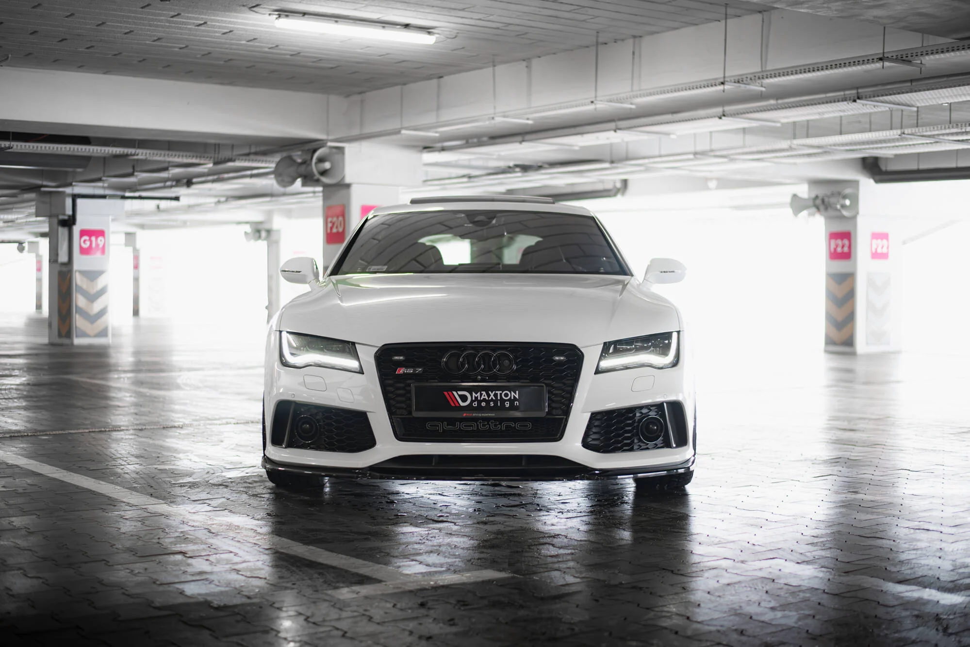 Front Splitter V.4 Audi RS7 C7 - Image 4