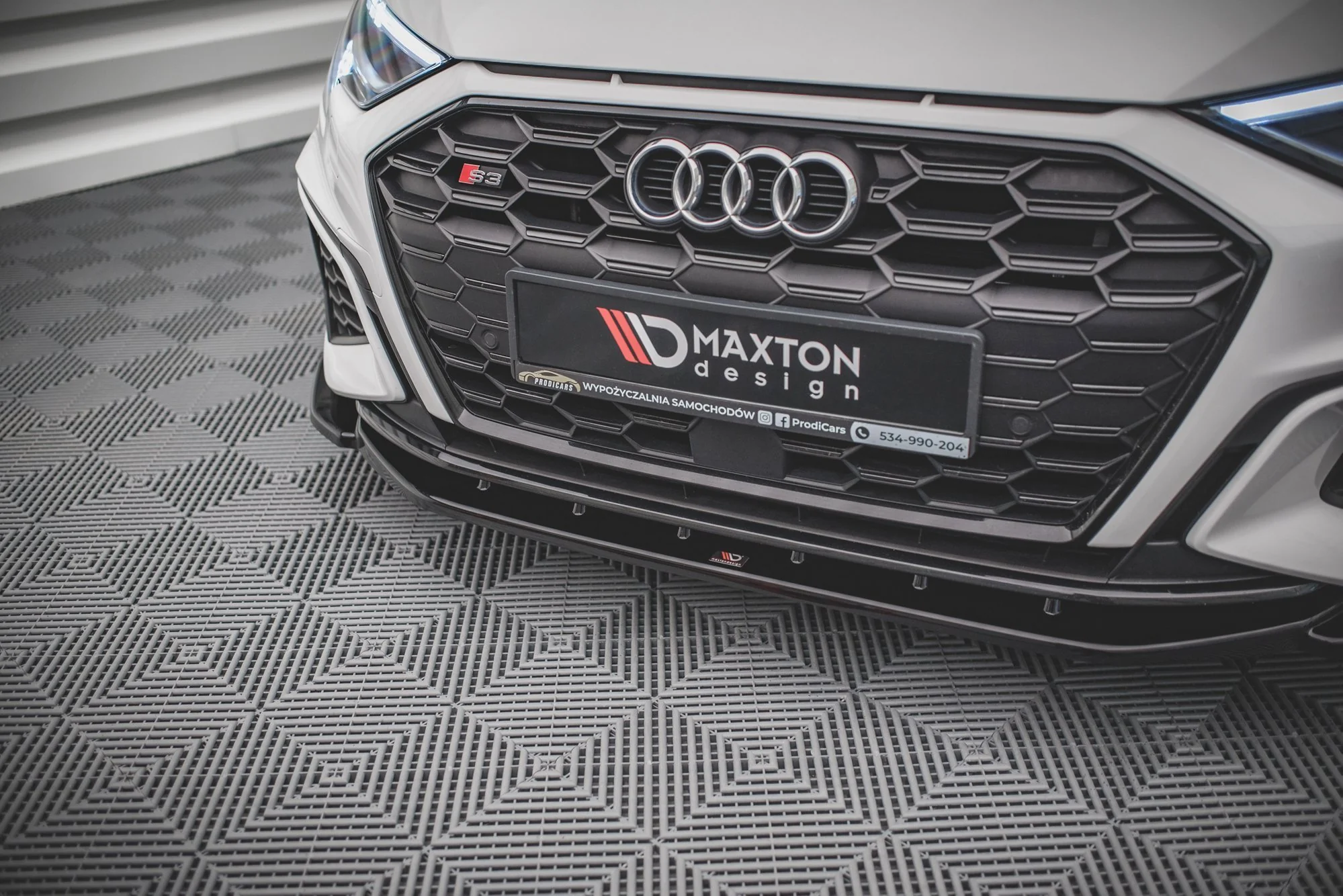 FRONT SPLITTER V.4 AUDI S3 / A3 S-LINE 8Y - Image 2