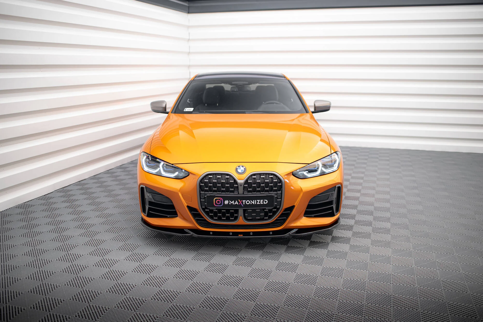 FRONT SPLITTER V.4 BMW 4 M-PACK G22 / M440I G22 - Image 2