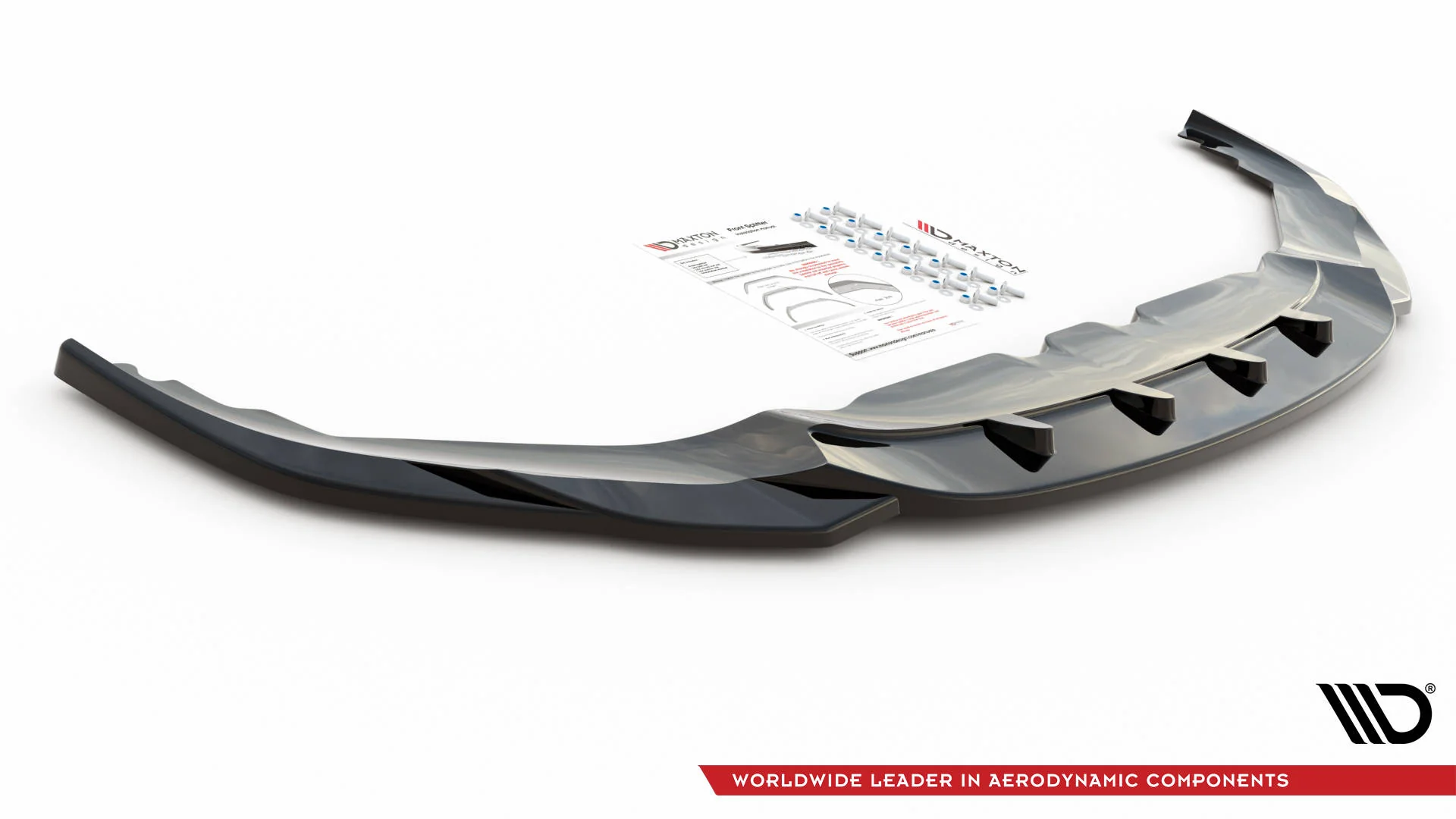 FRONT SPLITTER V.4 BMW 8 COUPE M-PACK G15 / 8 GRAN COUPE M-PACK G16 - Image 5