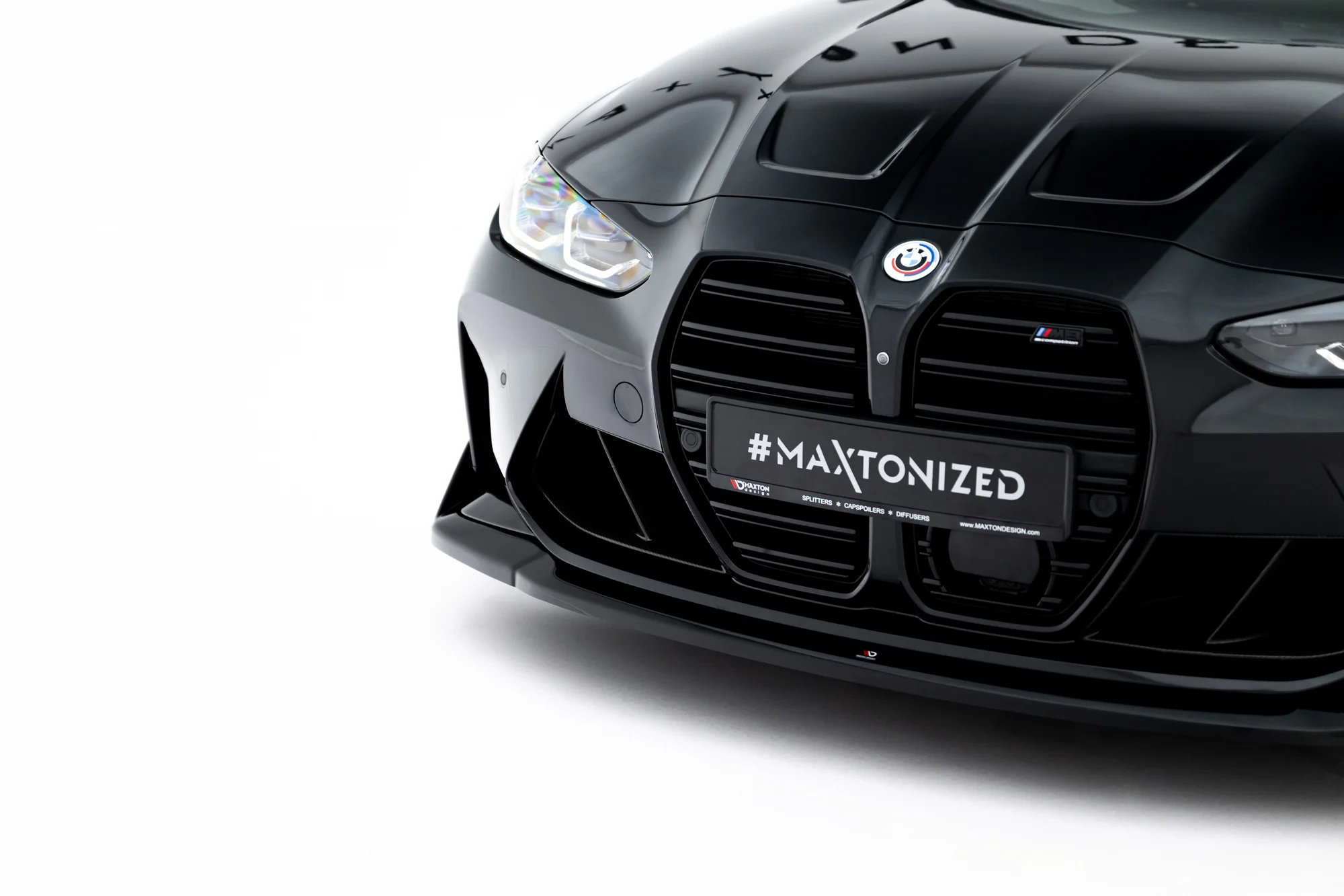 FRONT SPLITTER V.4 CSL LOOK BMW M4 G82 / M3 G80 - Image 4