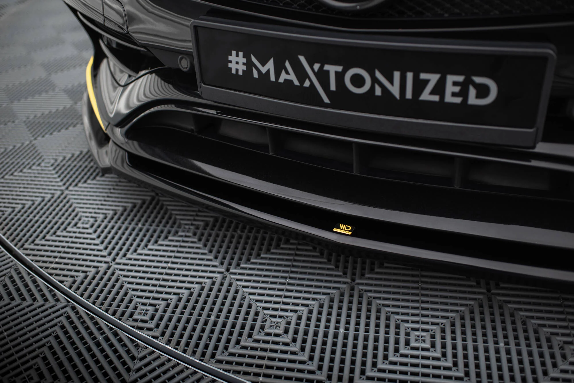 FRONT SPLITTER V.4 MERCEDES-AMG CLA 45 AERO C117 FACELIFT - Image 4